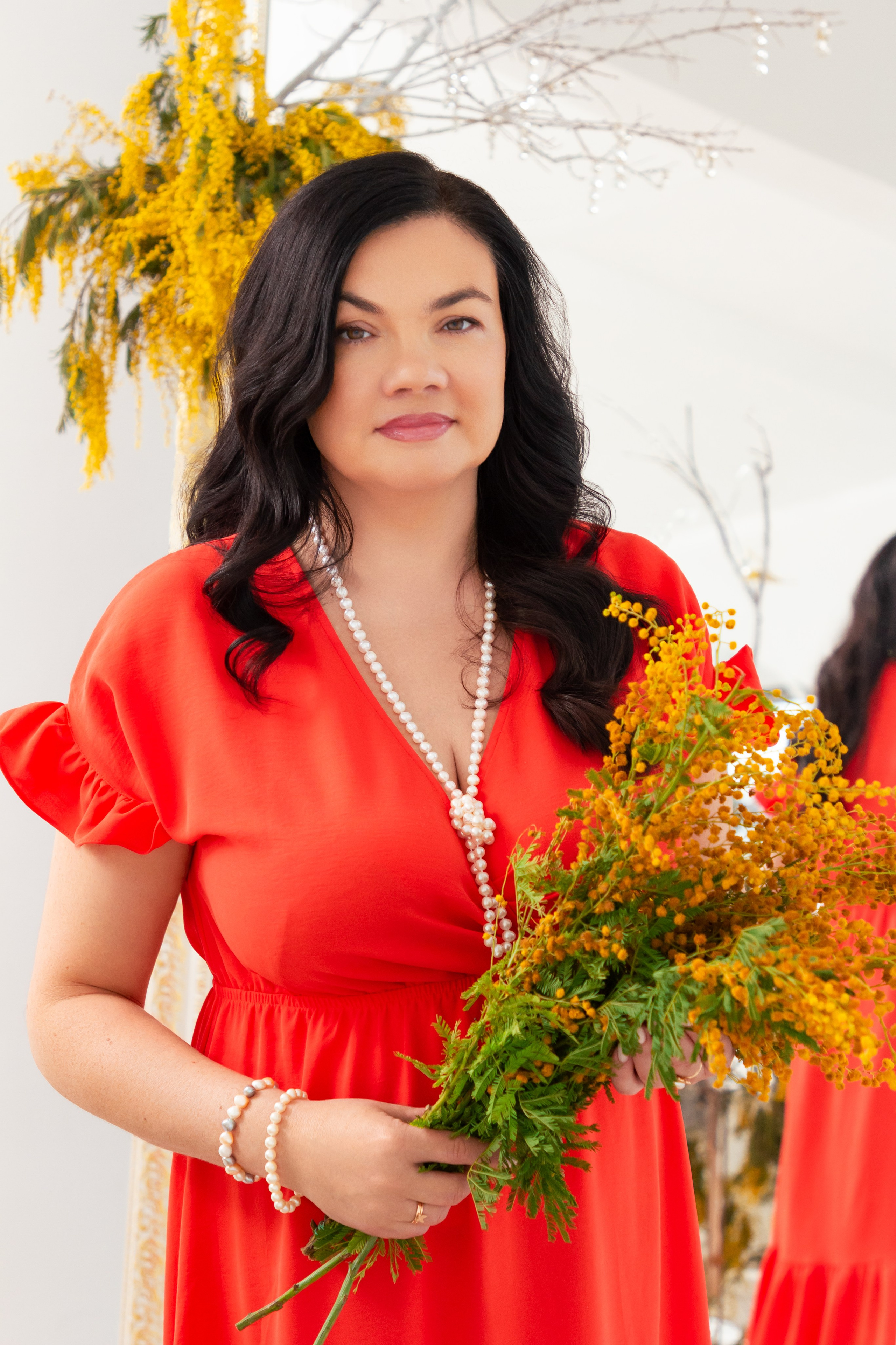 Фото день с мимозой. Портретный и семейный фотограф в Санкт-Петербурге Ульяна Жукова