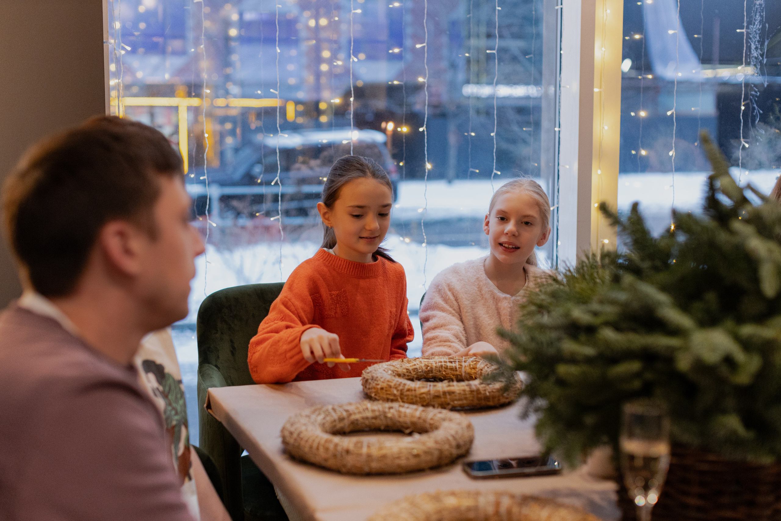 Мк Новогодний Венок. Анастасия Ракчеева Художник