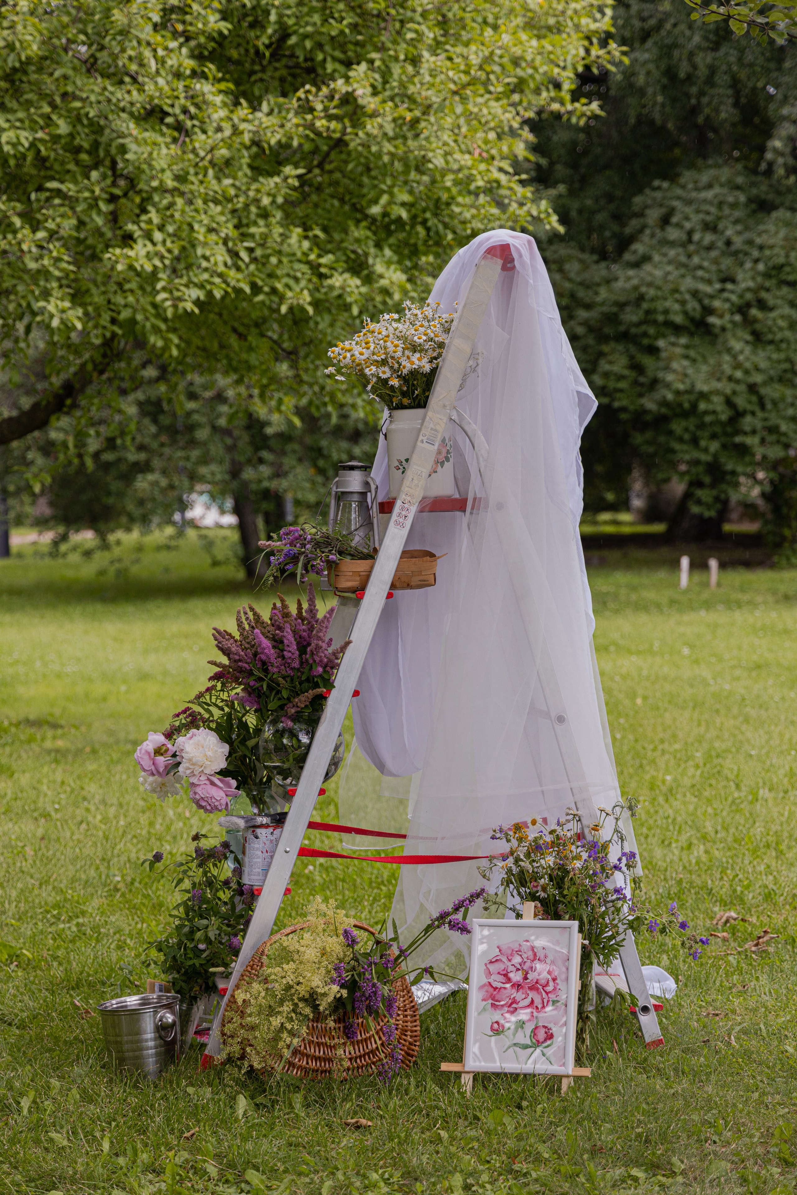 МК Пион (пикник в парке). Анастасия Ракчеева Художник