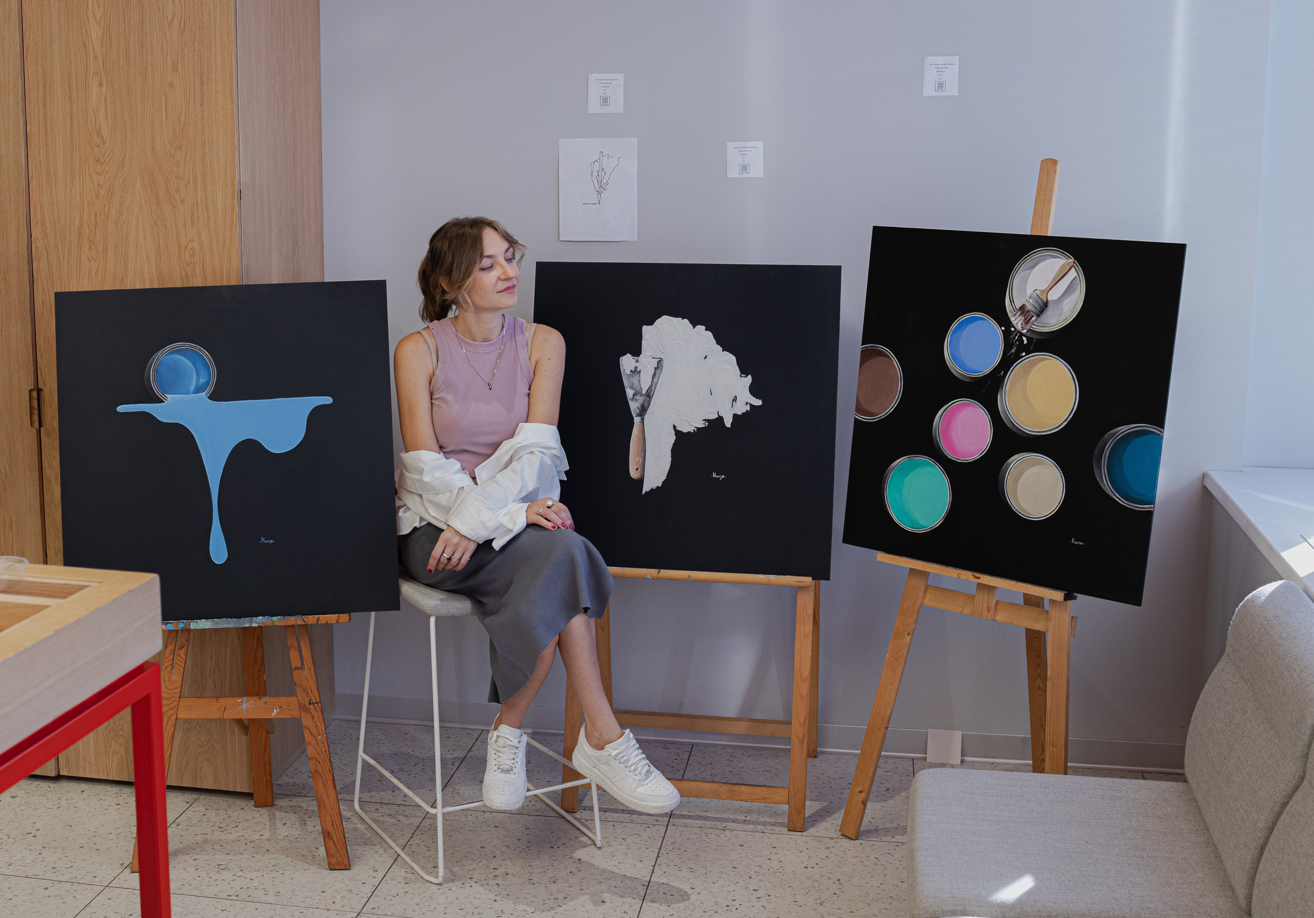 Мк в Альфа Банке. Анастасия Ракчеева Художник