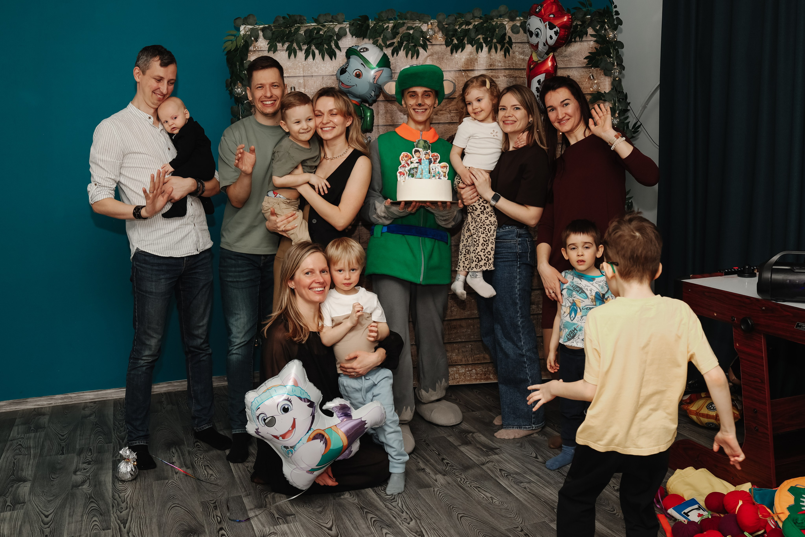 Андрюше 4 годика. Фотограф Новосибирск