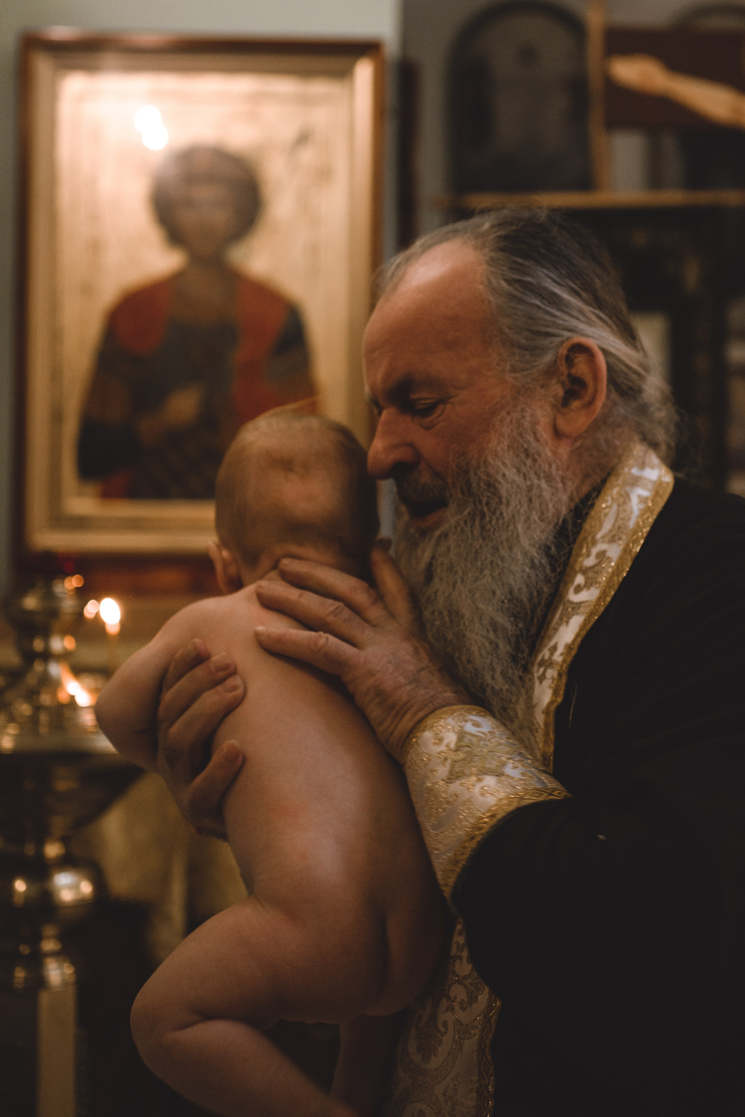 Крещение Константина. Фотограф Людмила Белова