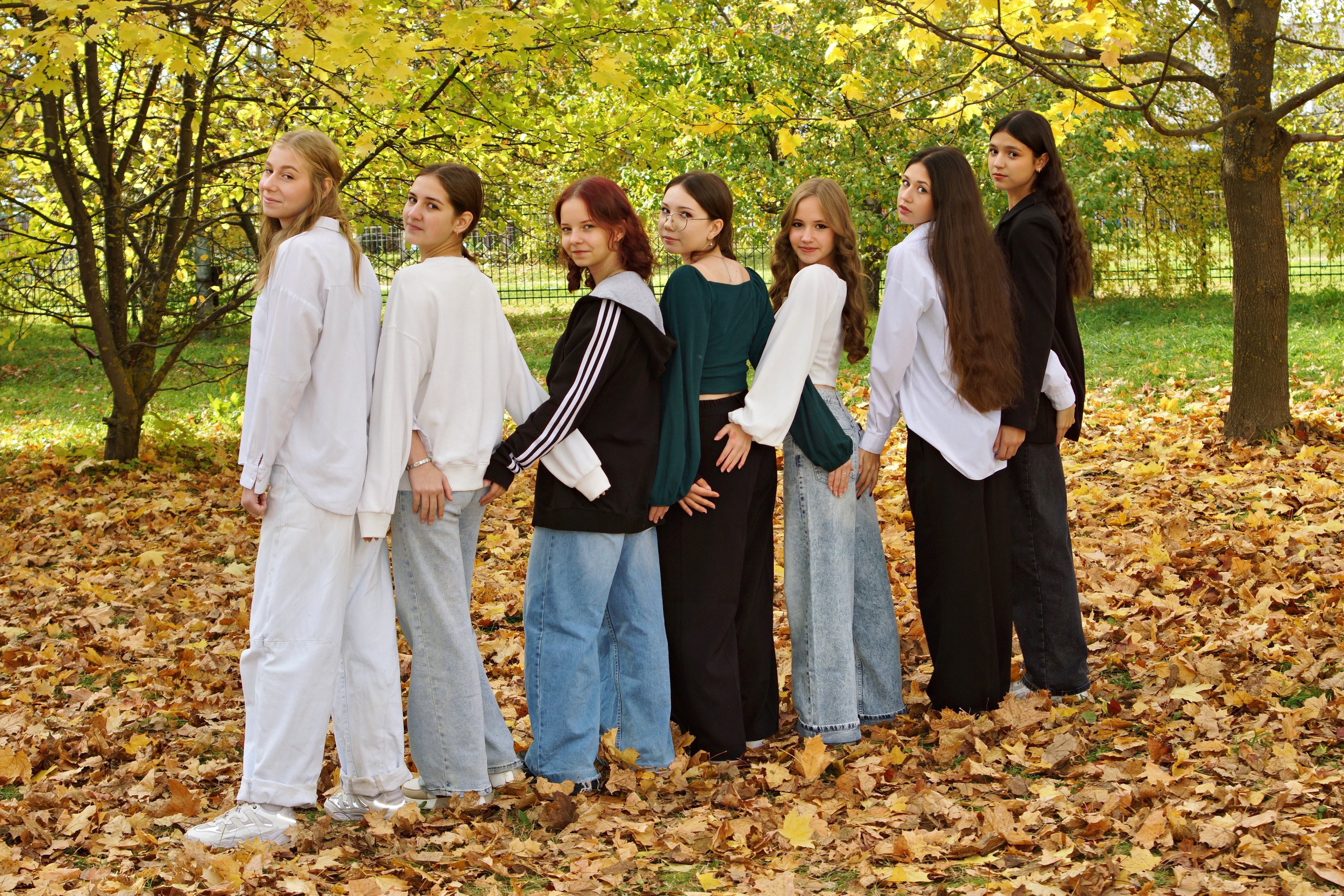 Осенняя фотосессия в школе г. Йошкар-Ола