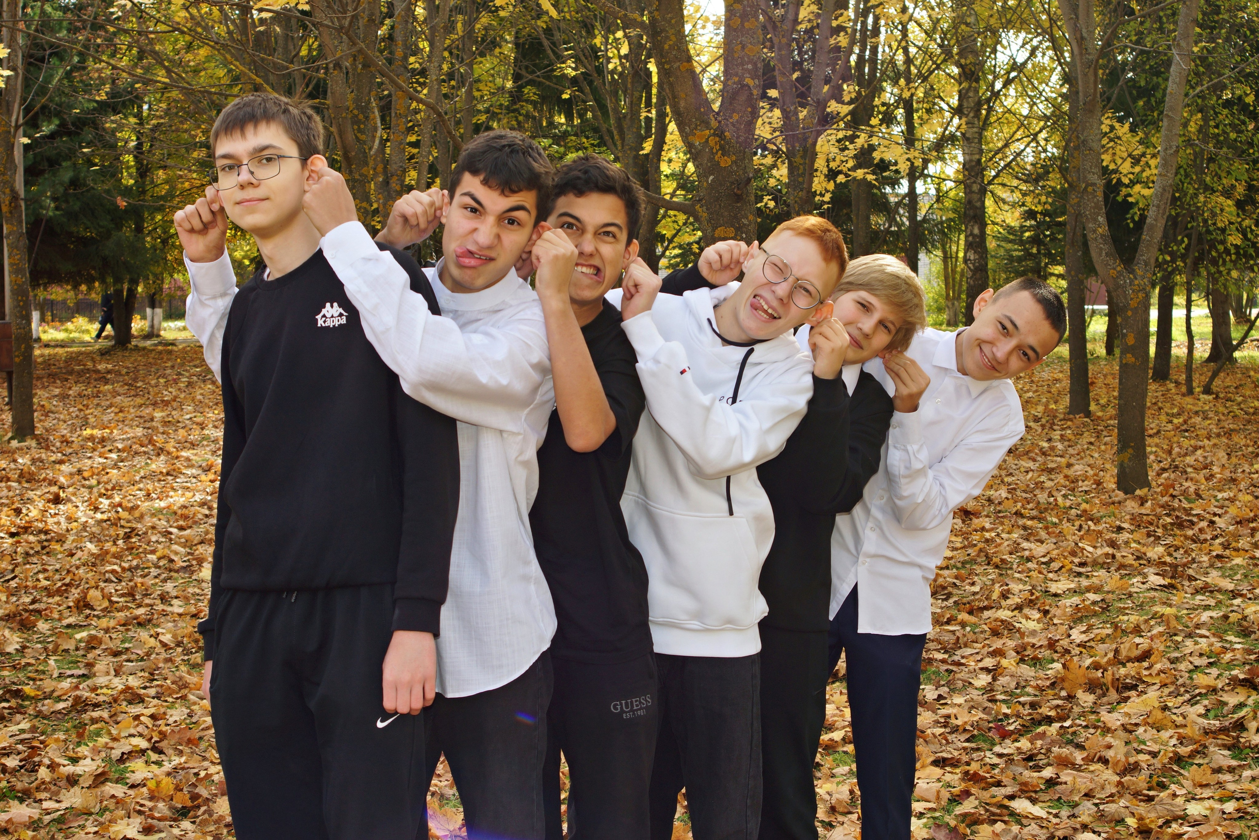 Осенняя фотосессия в школе г. Йошкар-Ола