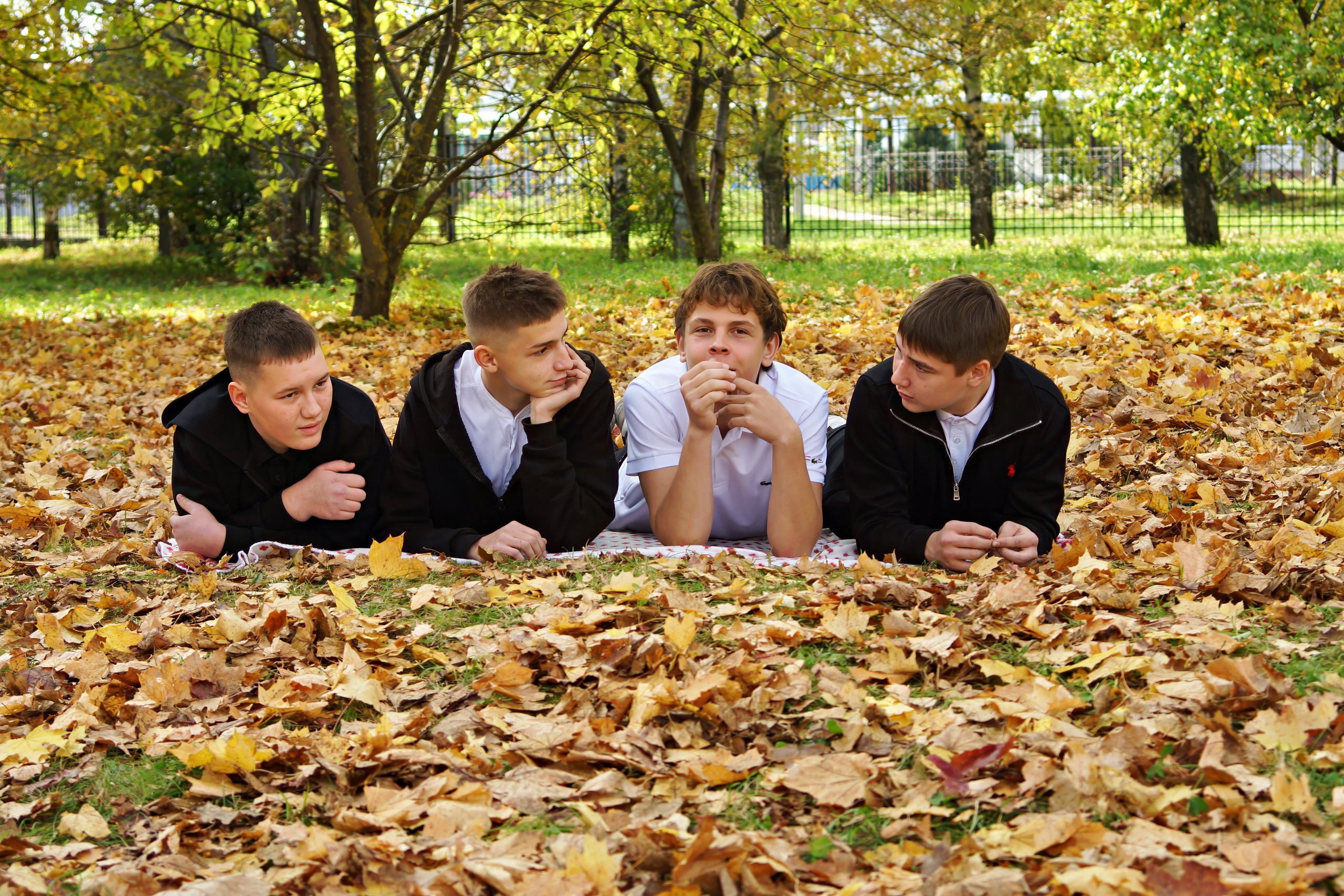 Осенняя фотосессия в школе г. Йошкар-Ола