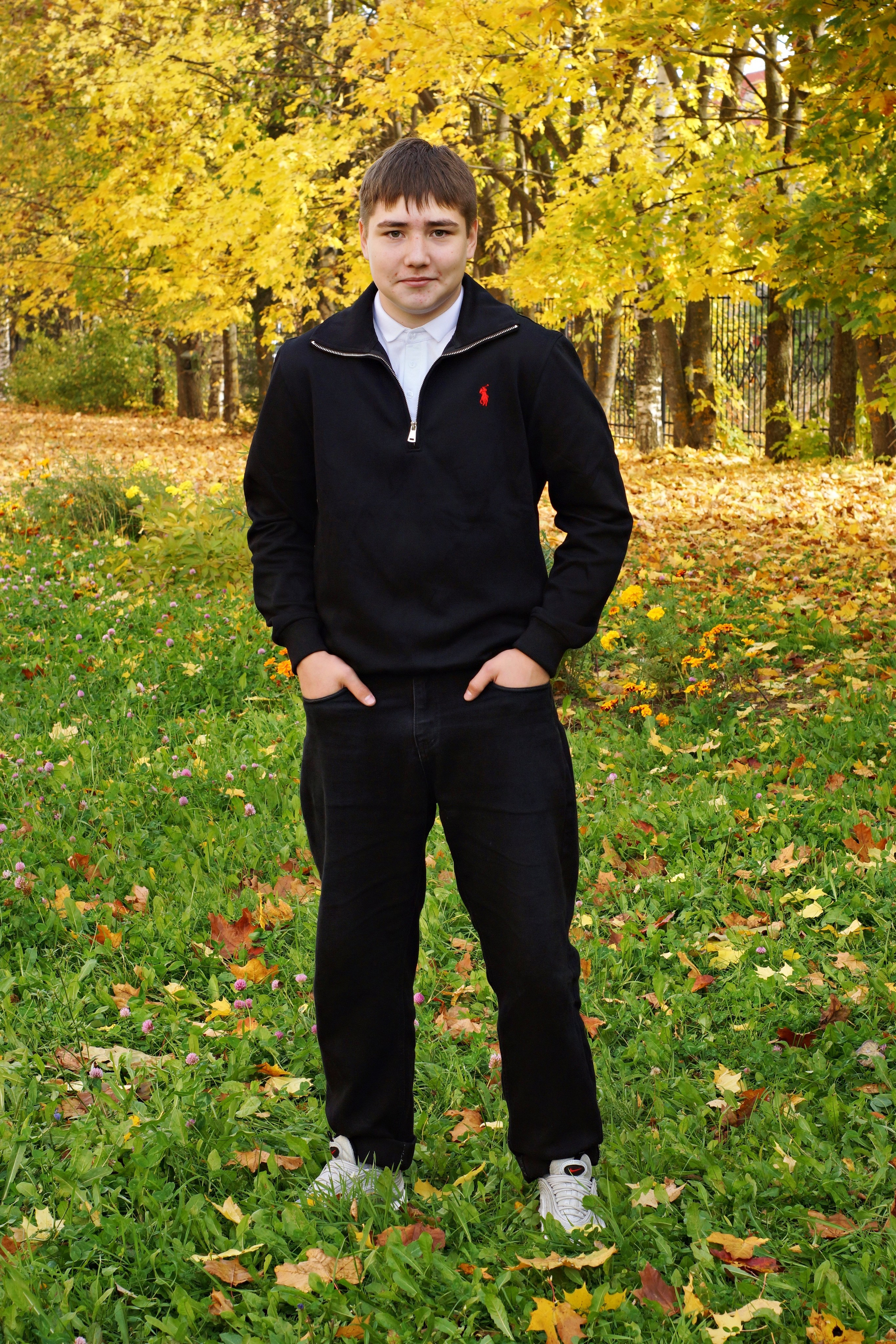 Осенняя фотосессия в школе г. Йошкар-Ола