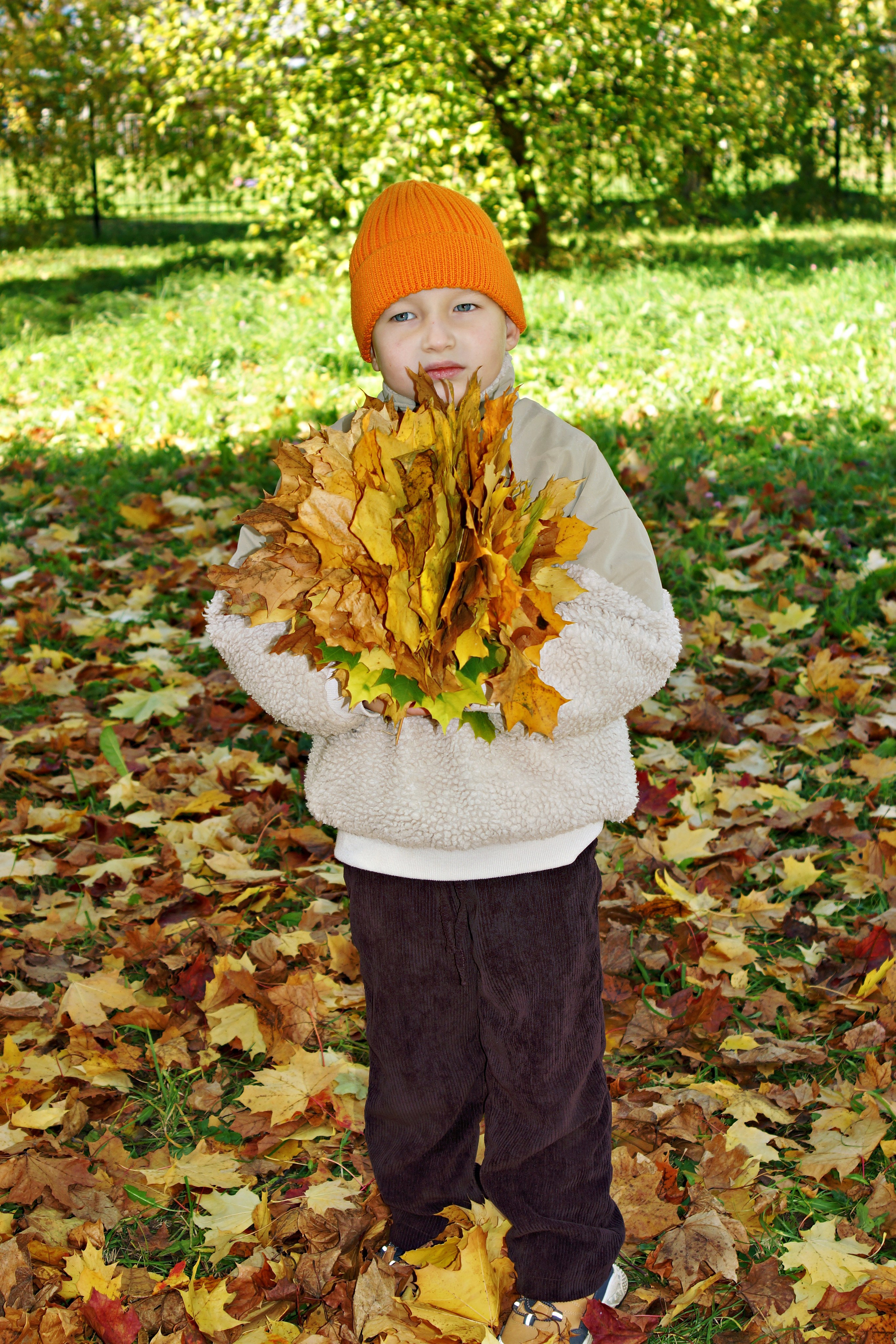 Осенняя фотосессия в детском саду г. Йошкар-Ола