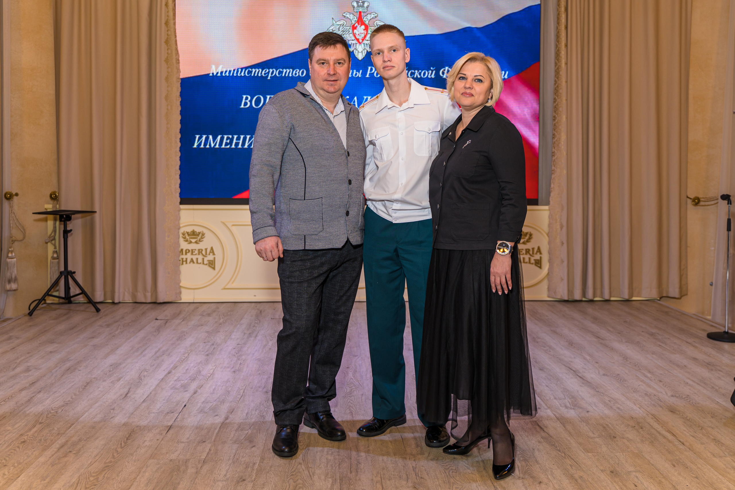 Фотосъемка выпуска военной академии и вручение дипломов