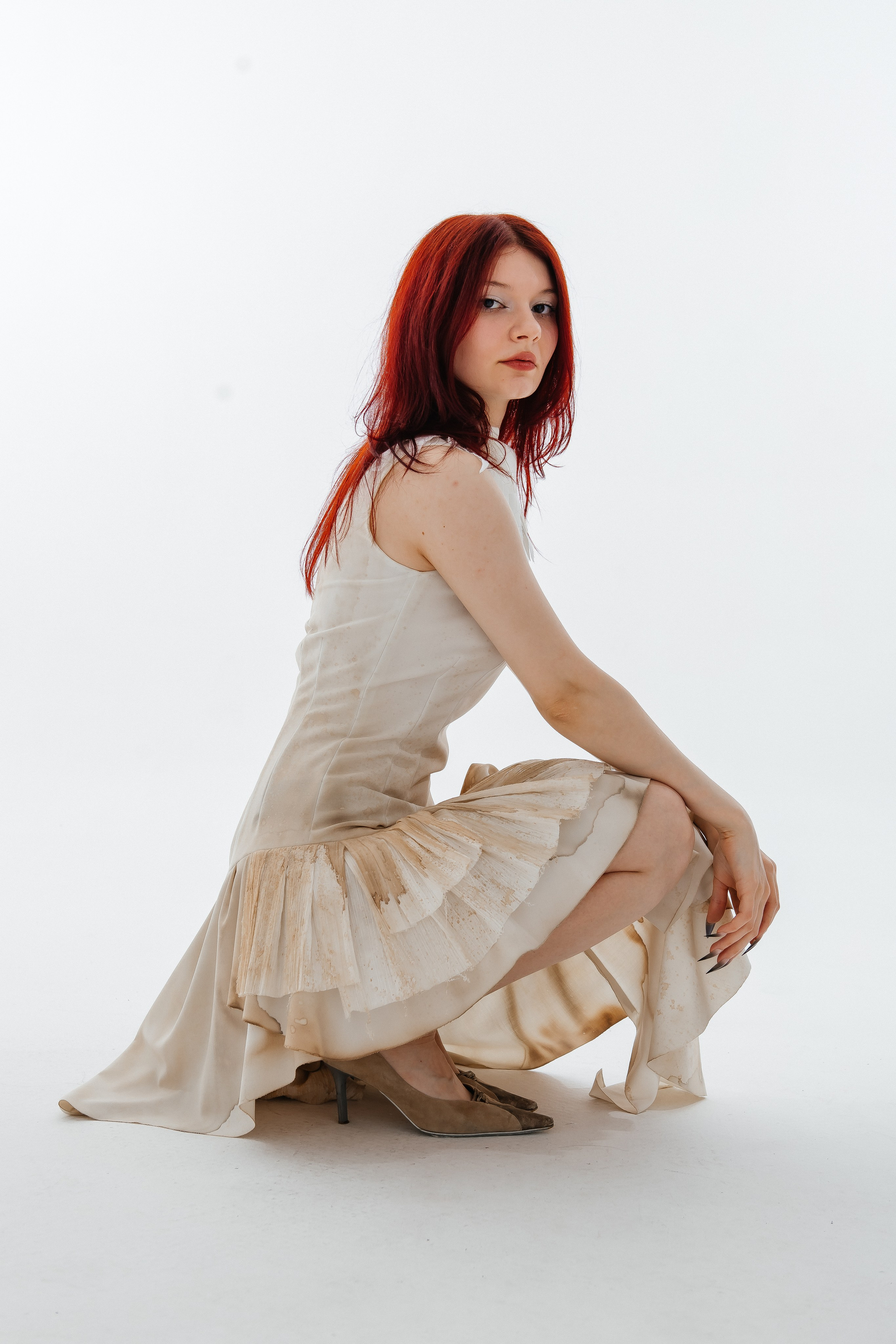 Серия фотографий для дизайнерской коллекции одежды. Свадебный фотограф в Москве