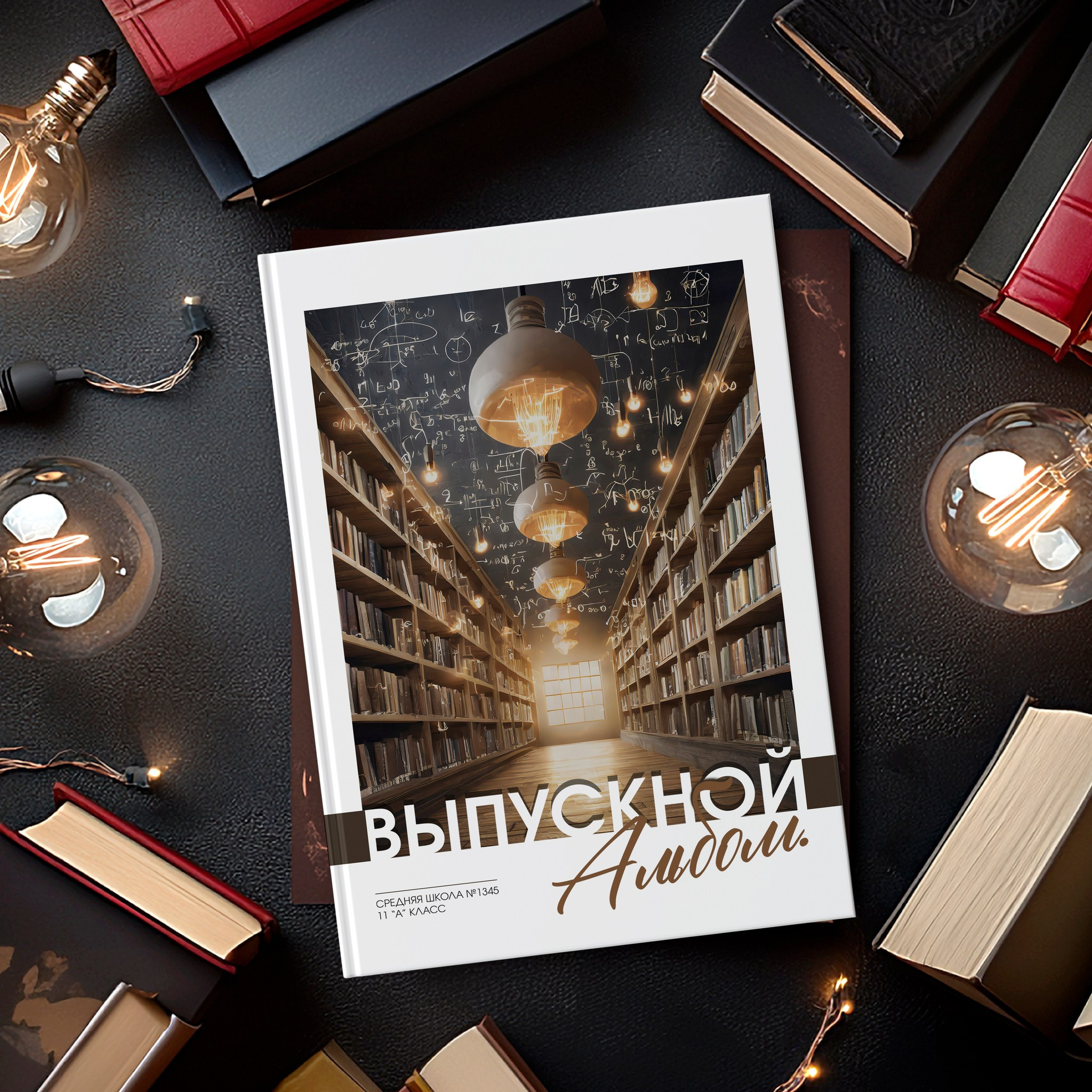 Обложки для старших классов. Выпускные альбомы для детских садов и школ в Норильске