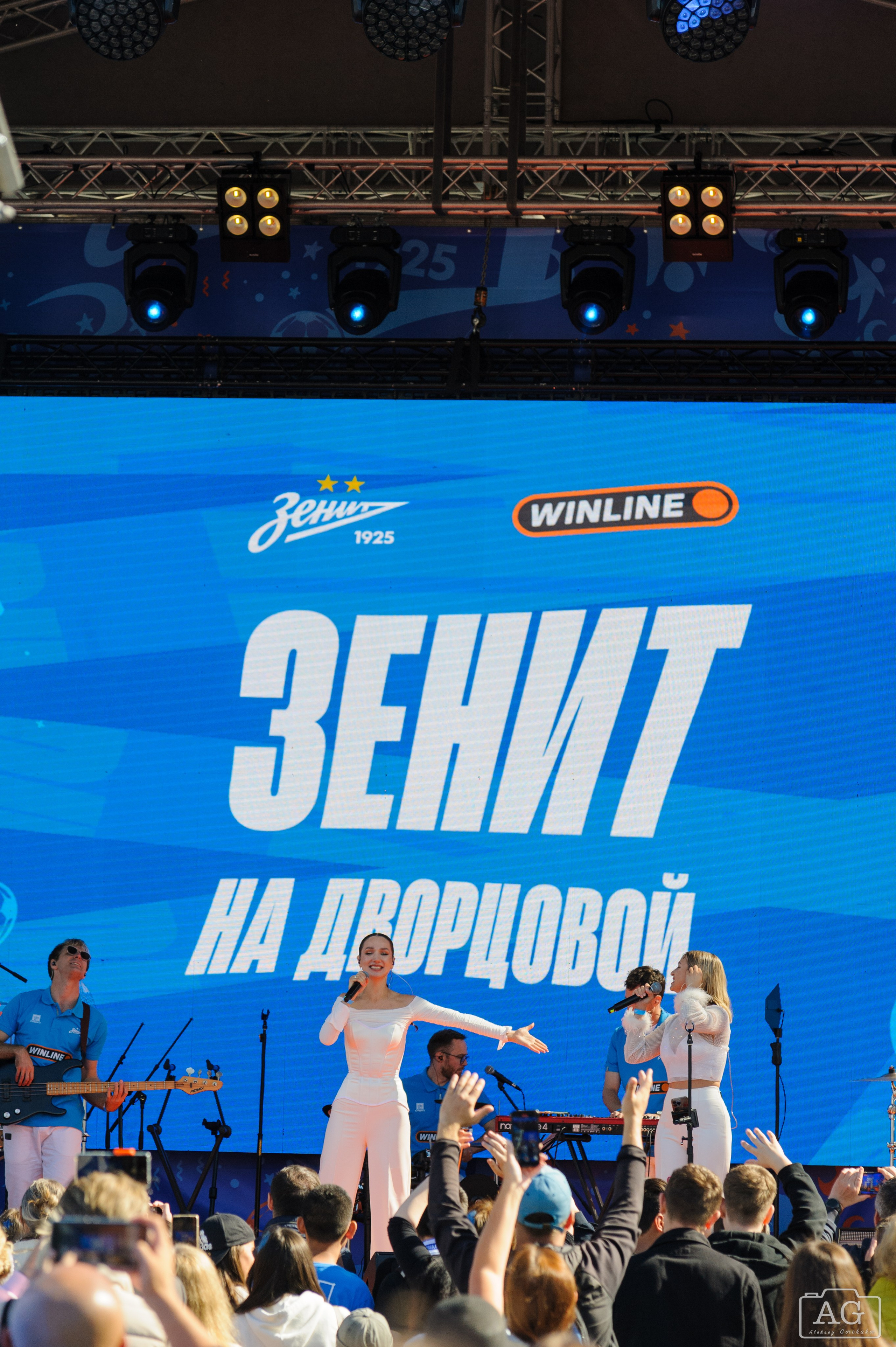 Открытая тренировка ФК «Зенит». Алексей Горчаков. Фотограф на ваш праздник