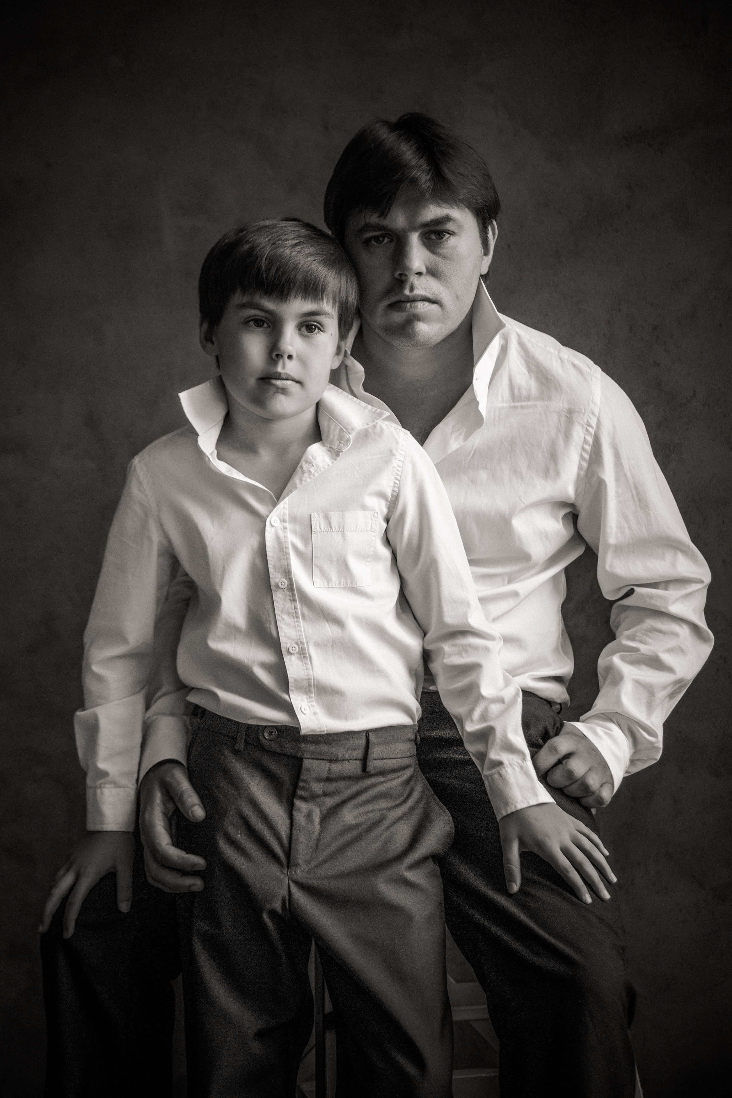 Семейная студийная фотосессия. Свадебный и семейный фотограф в Москве и Подмосковье Лариса Козлова