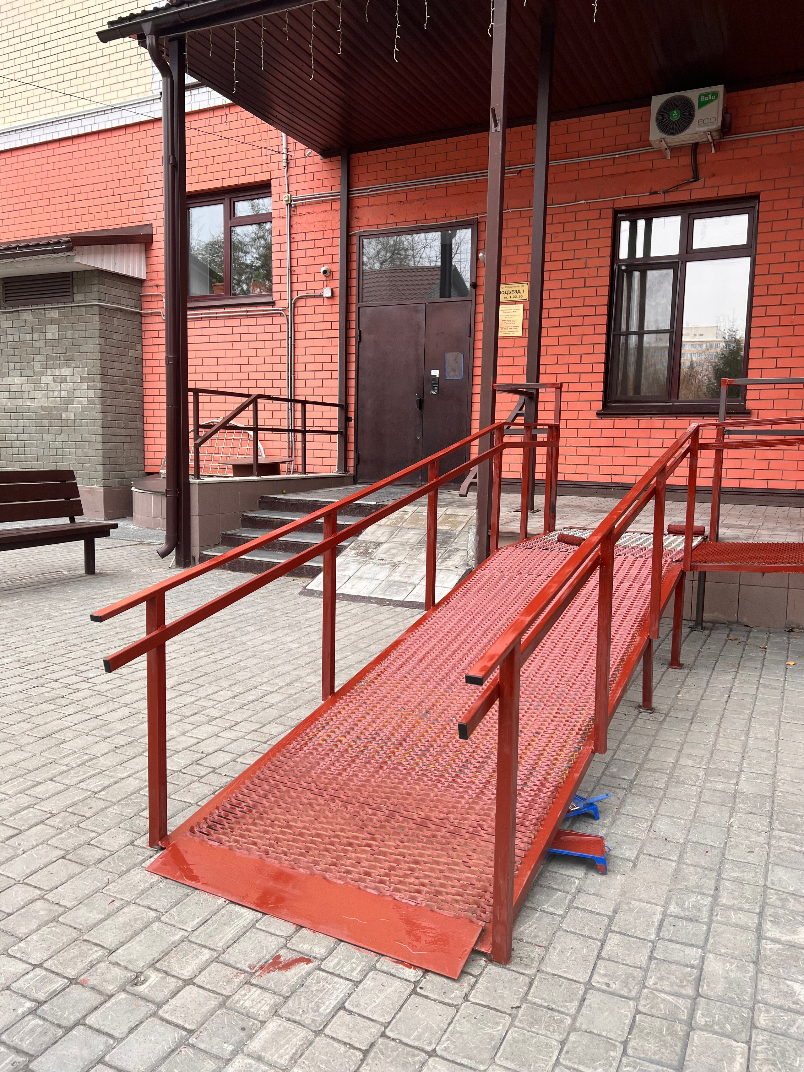 Монтаж пандусов