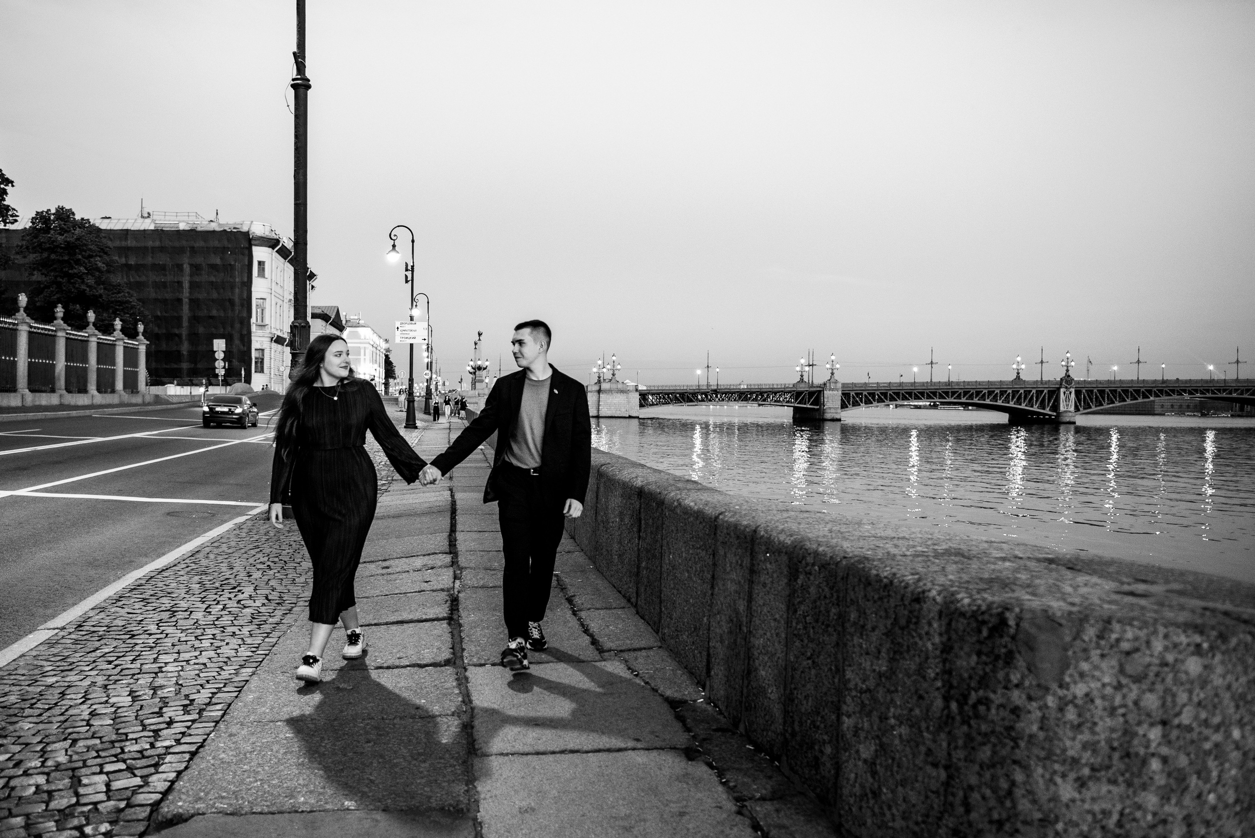 Съёмка love story на набережной