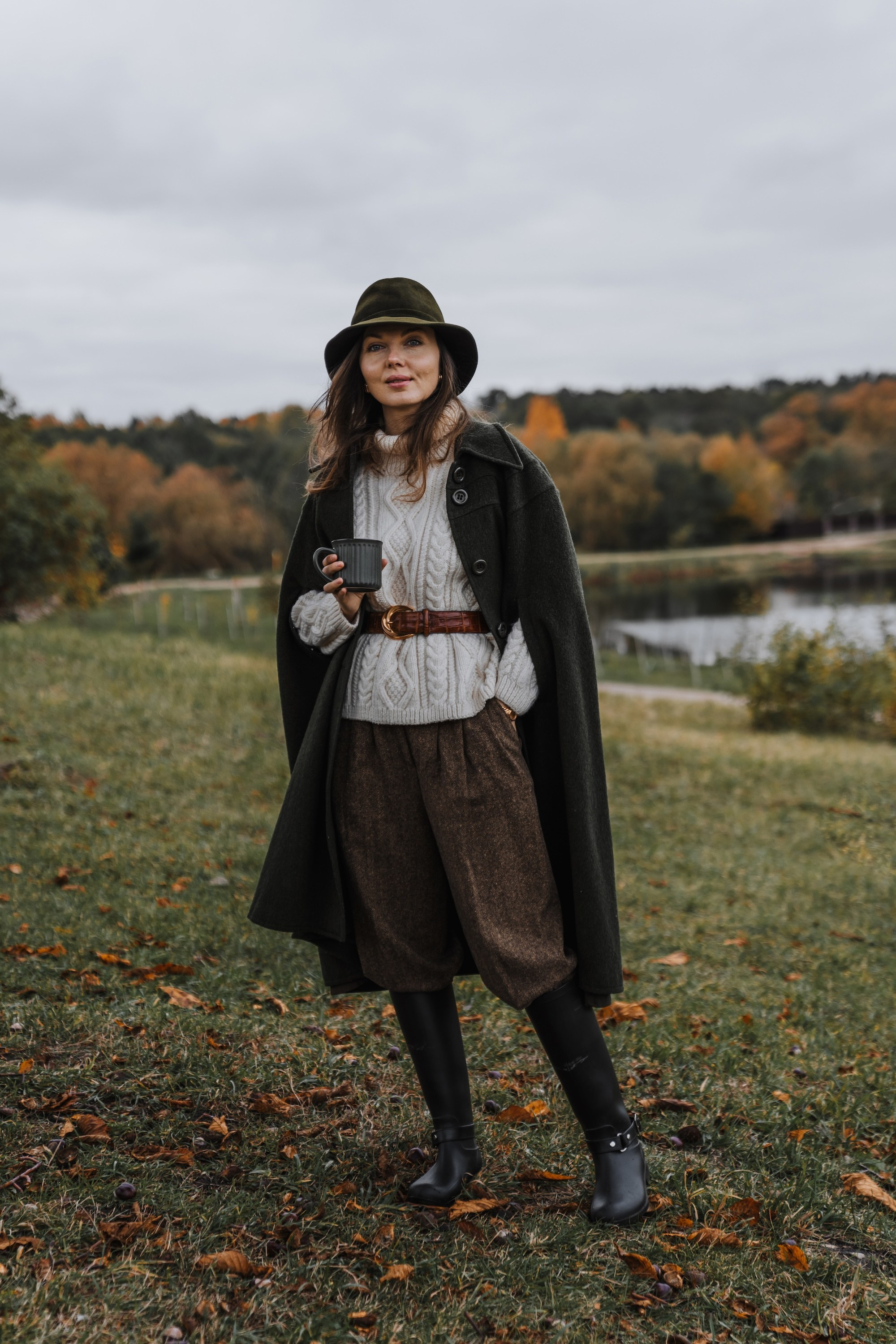 Юля. Осень, в британском стиле, Минск. Olga Modjaro