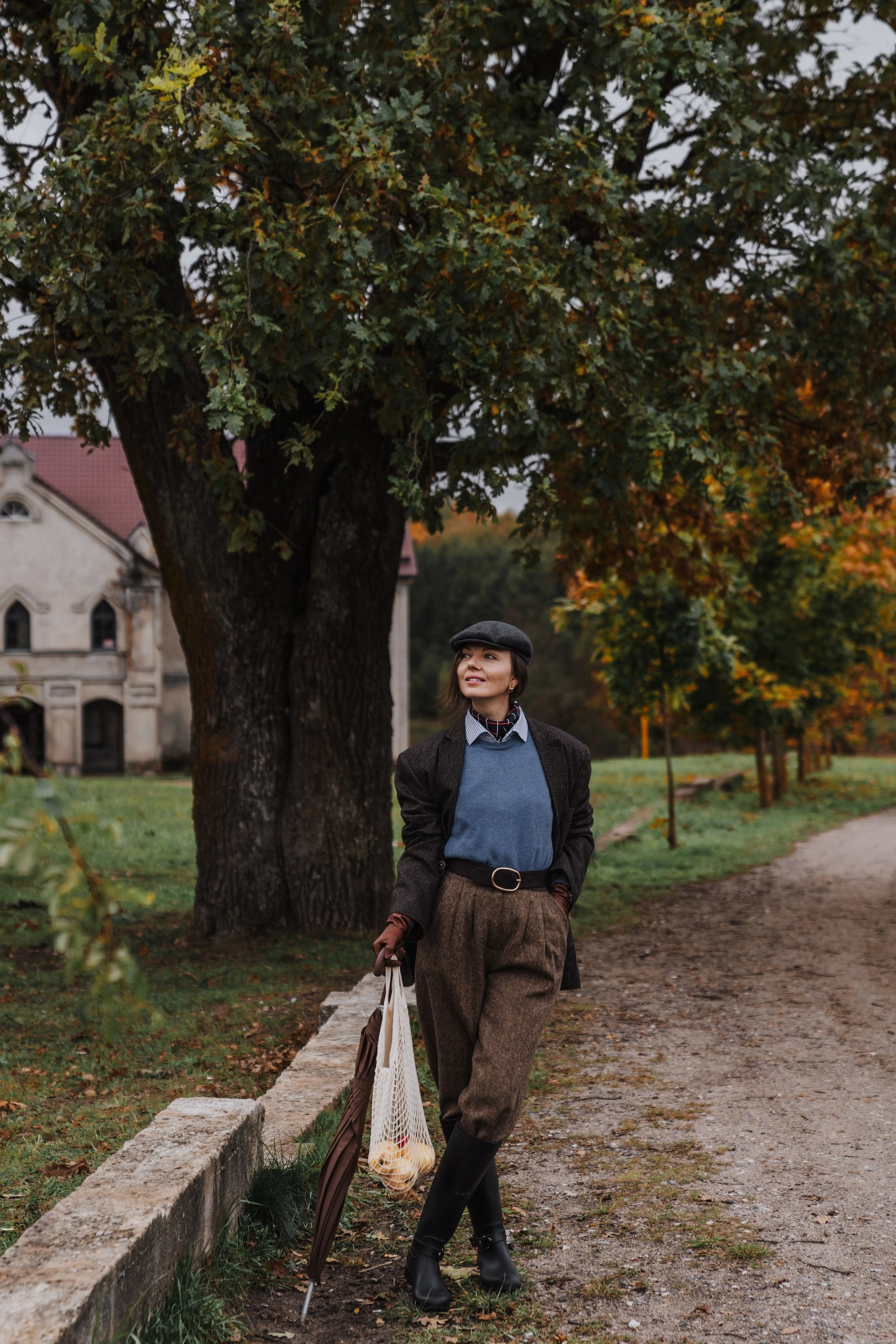Юля. Осень, в британском стиле, Минск. Olga Modjaro