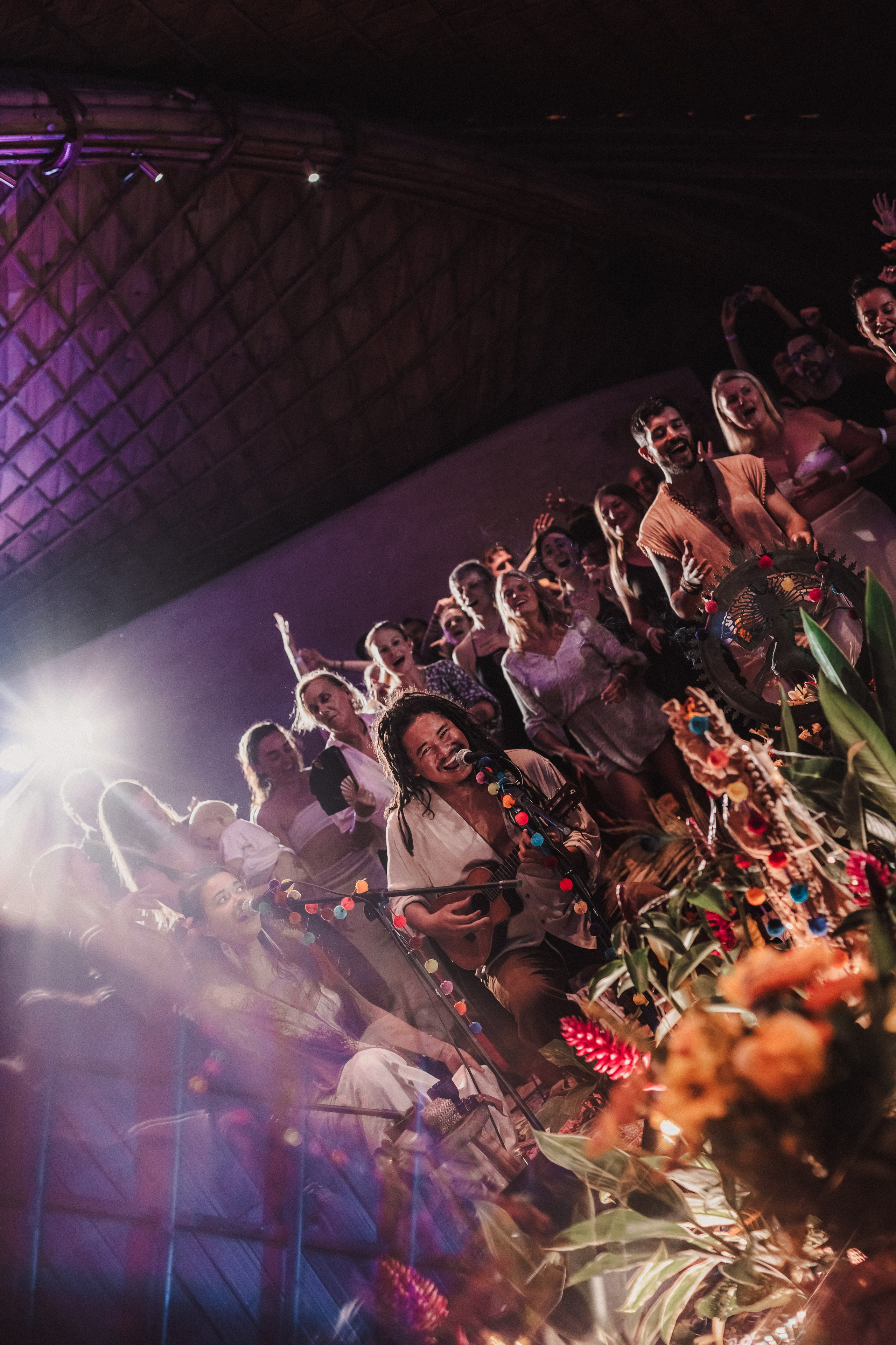 Hanuman Project kirtan at Alchemy march. Mariam Bagdasaryan