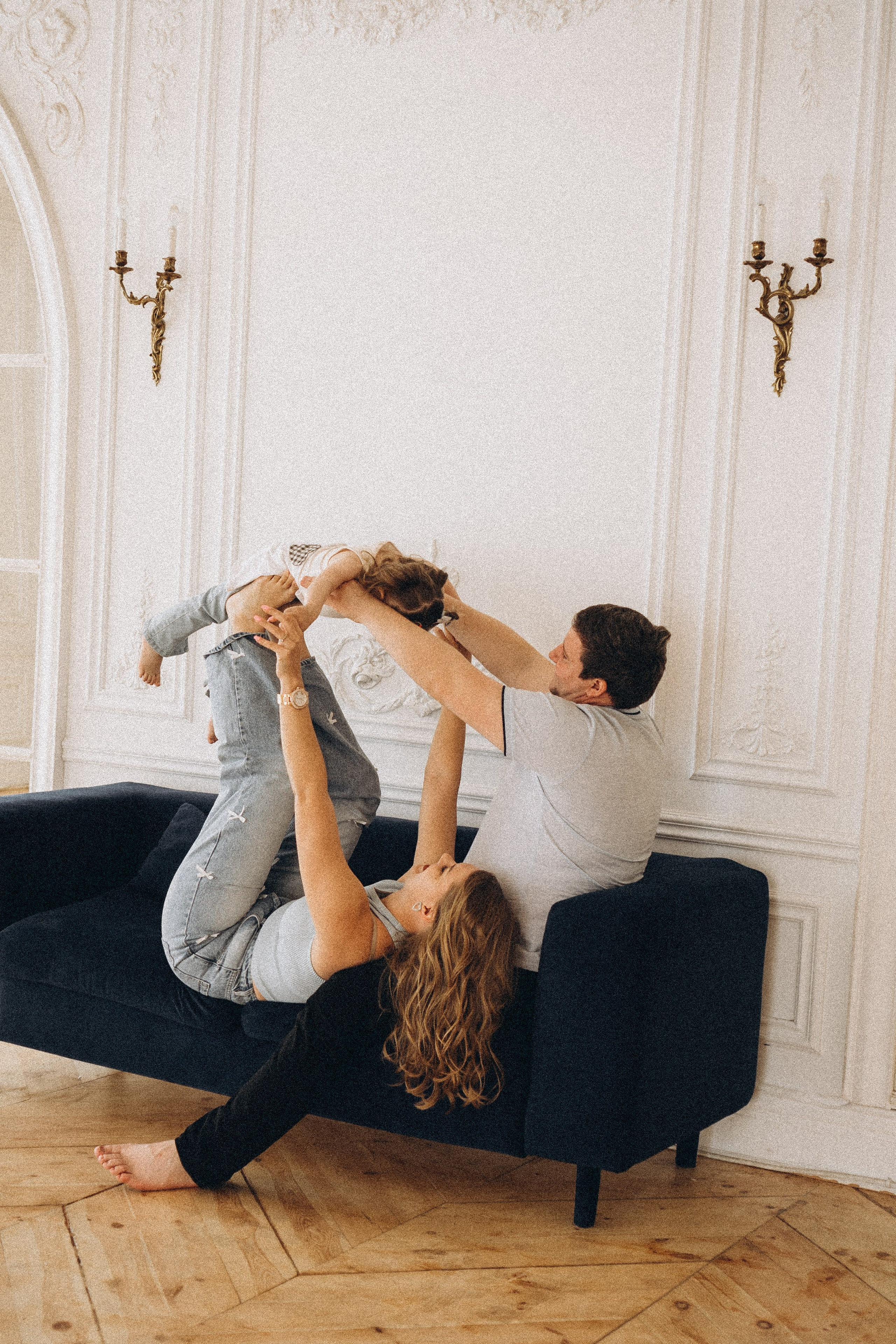 Семейная история в студии. Профессиональный фотограф, Санкт-Петербург — Виктория Богомолова