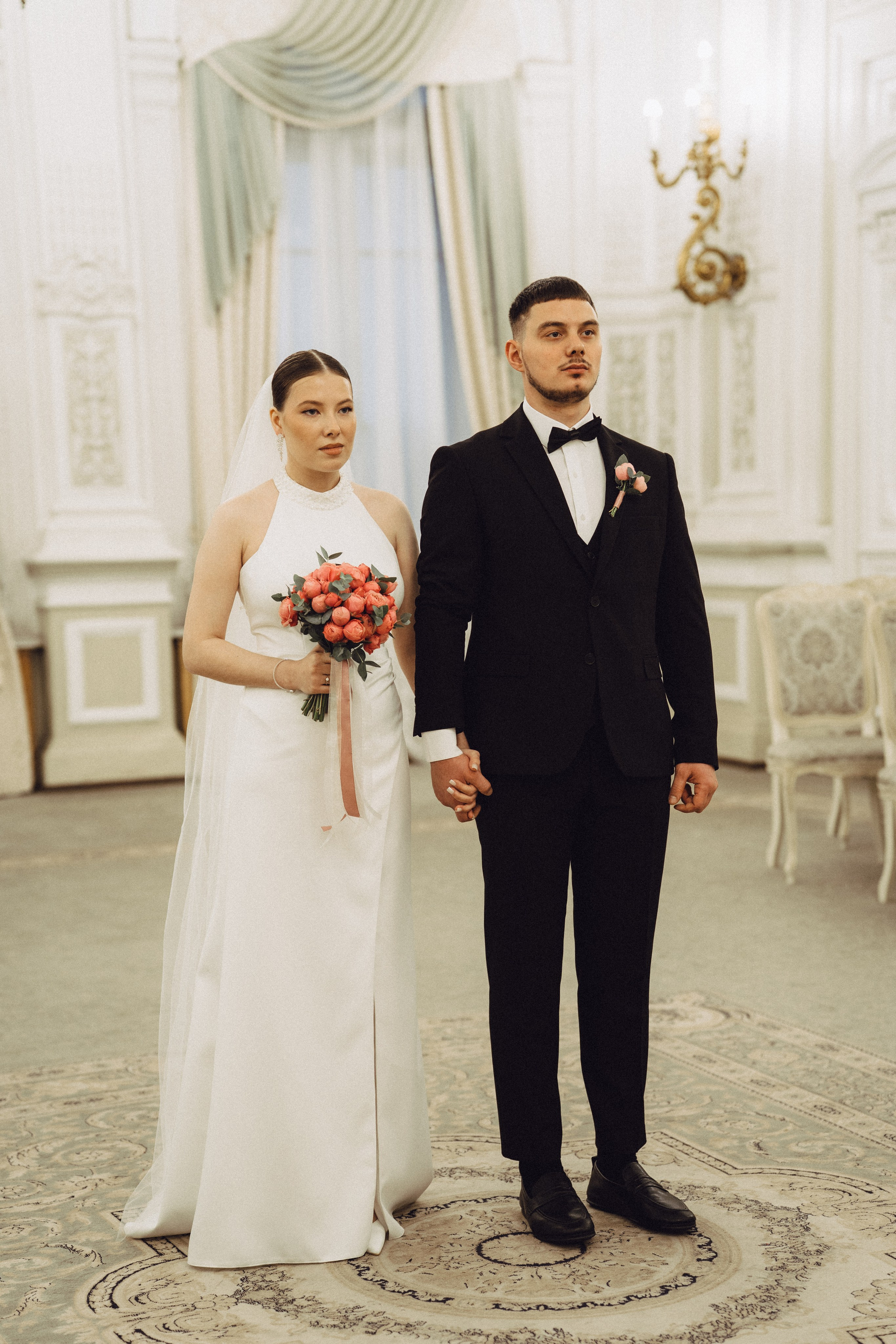 СВАДЕБНАЯ СЬЕМКА В ПЕВОМ ДВОРЦЕ БРАКОСОЧЕТАНИЯ. Профессиональный фотограф, Санкт-Петербург — Виктория Богомолова