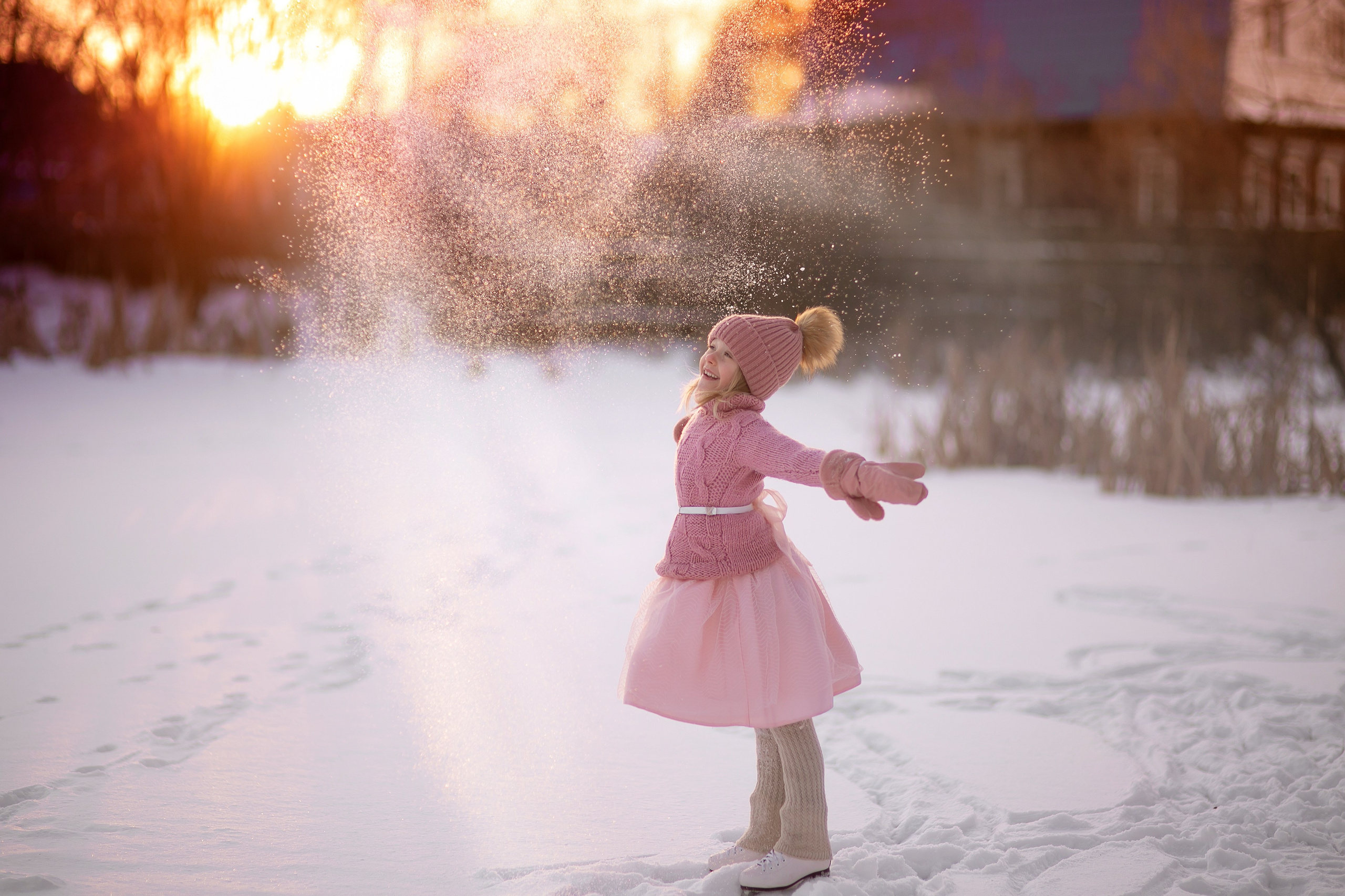 Зимние узоры. Семейный фотограф в Москве