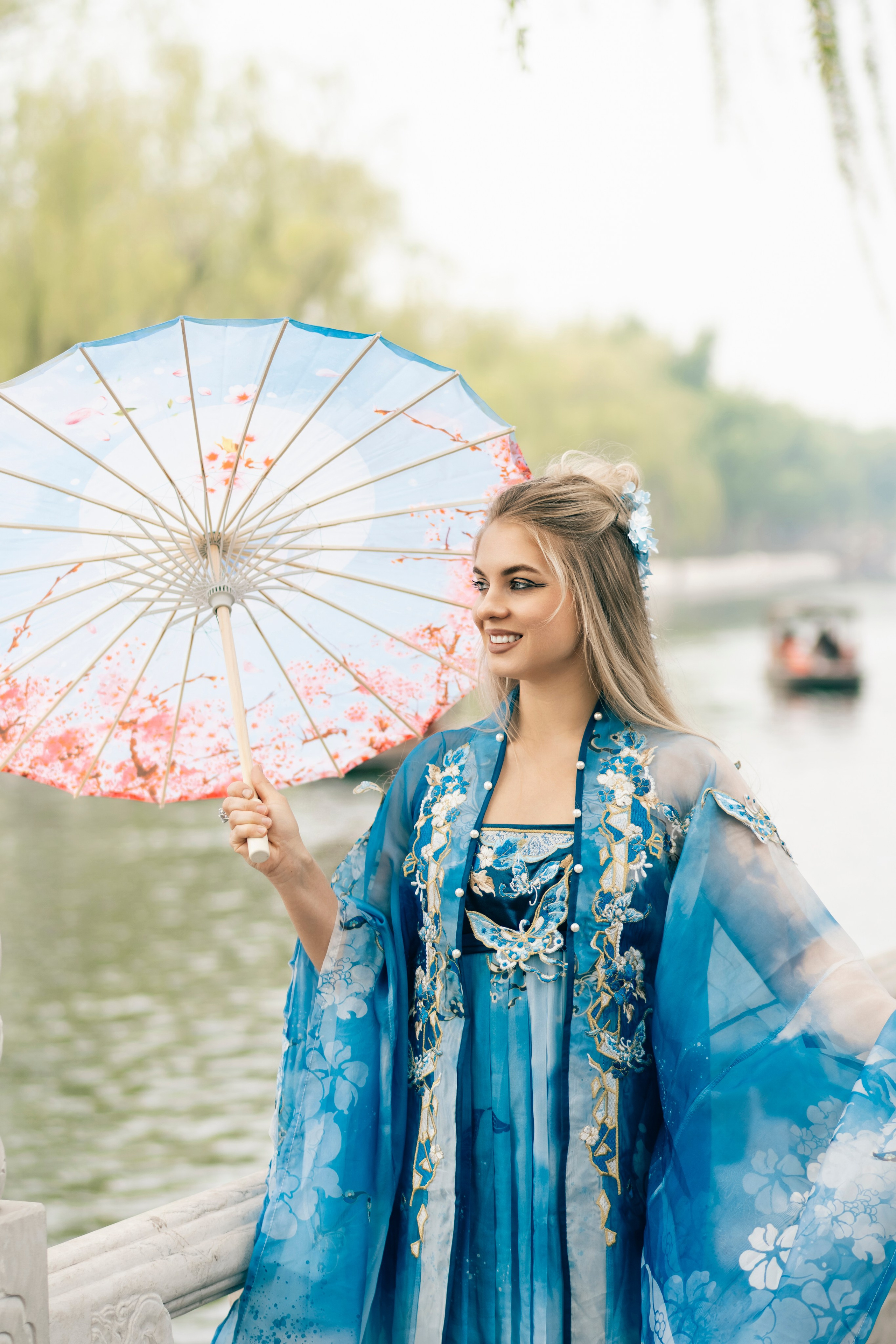 Photoshoot in Hanfu dresses