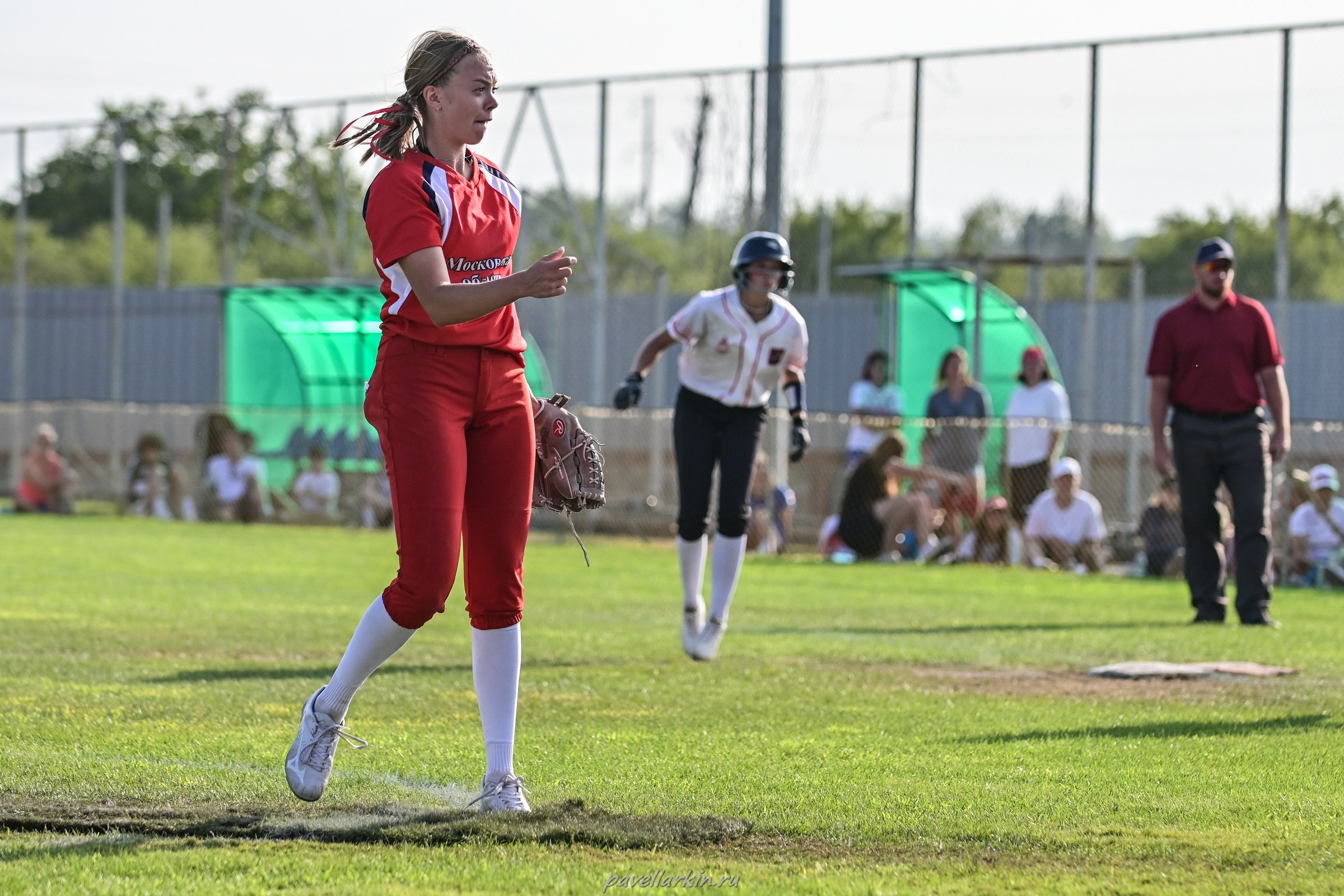 Софтбол: Финал юношеской спартакиады 2025 года. Спортивный фотограф, фотожурналист Павел Ларькин