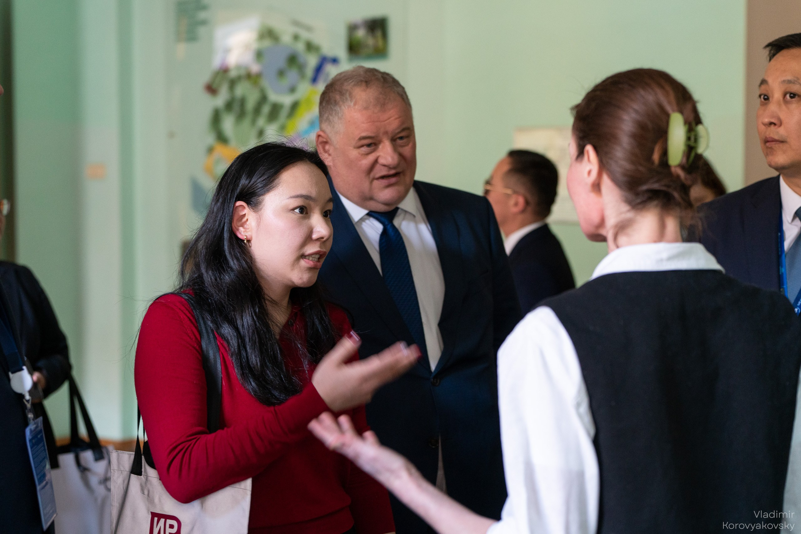 Совещание руководства ПГУПС с Делегациями Исполнительного агентства Правительства Монголии и делегацией АО «УБЖД». Фотограф Владимир Коровяковский