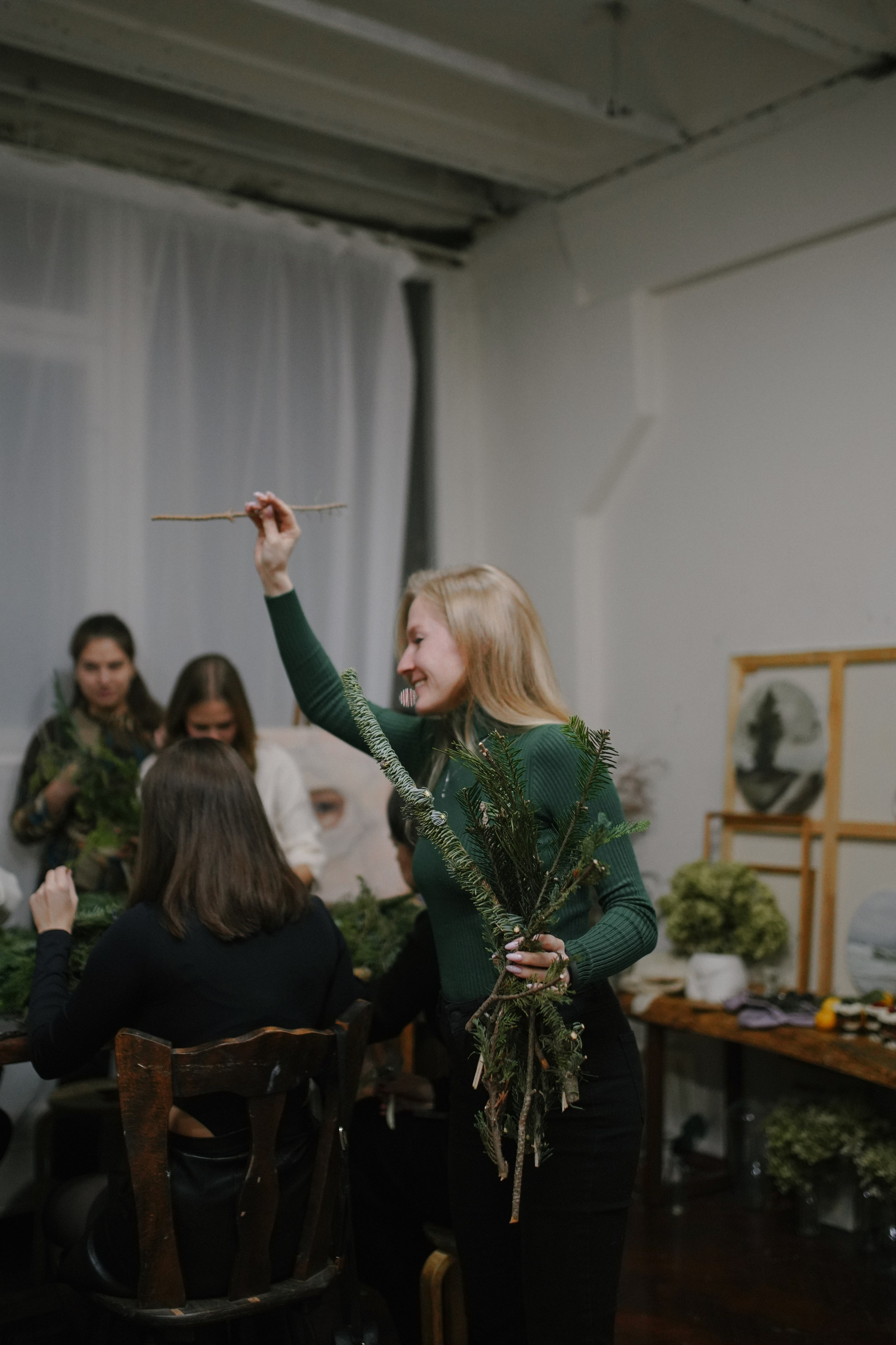 Новогодний мастер-класс. Свадебный фотограф Москва, Санкт-Петербург