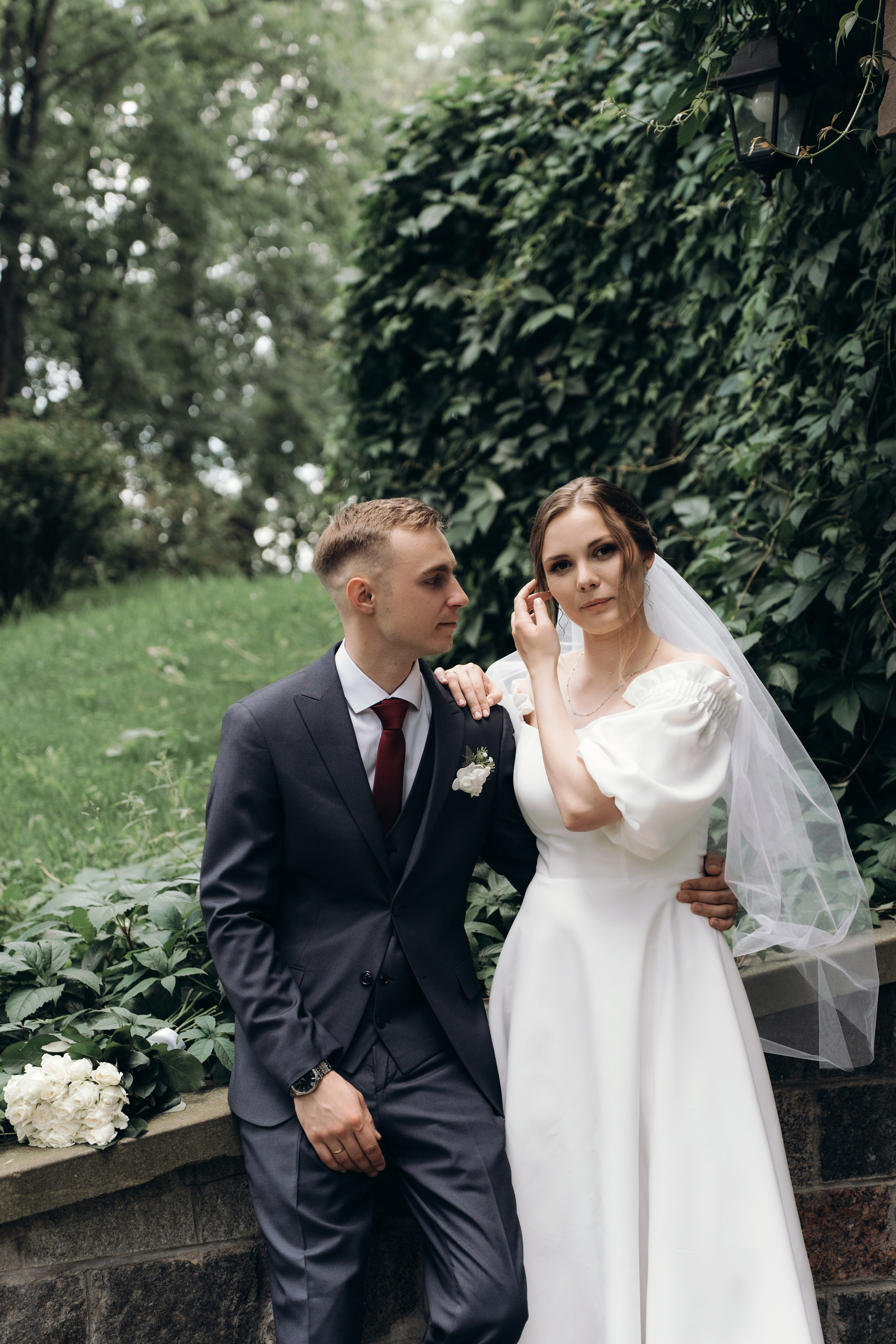 Свадебная прогулка в Лошицком парке. Ваш семейный фотограф в Минске — Вика Трегубова