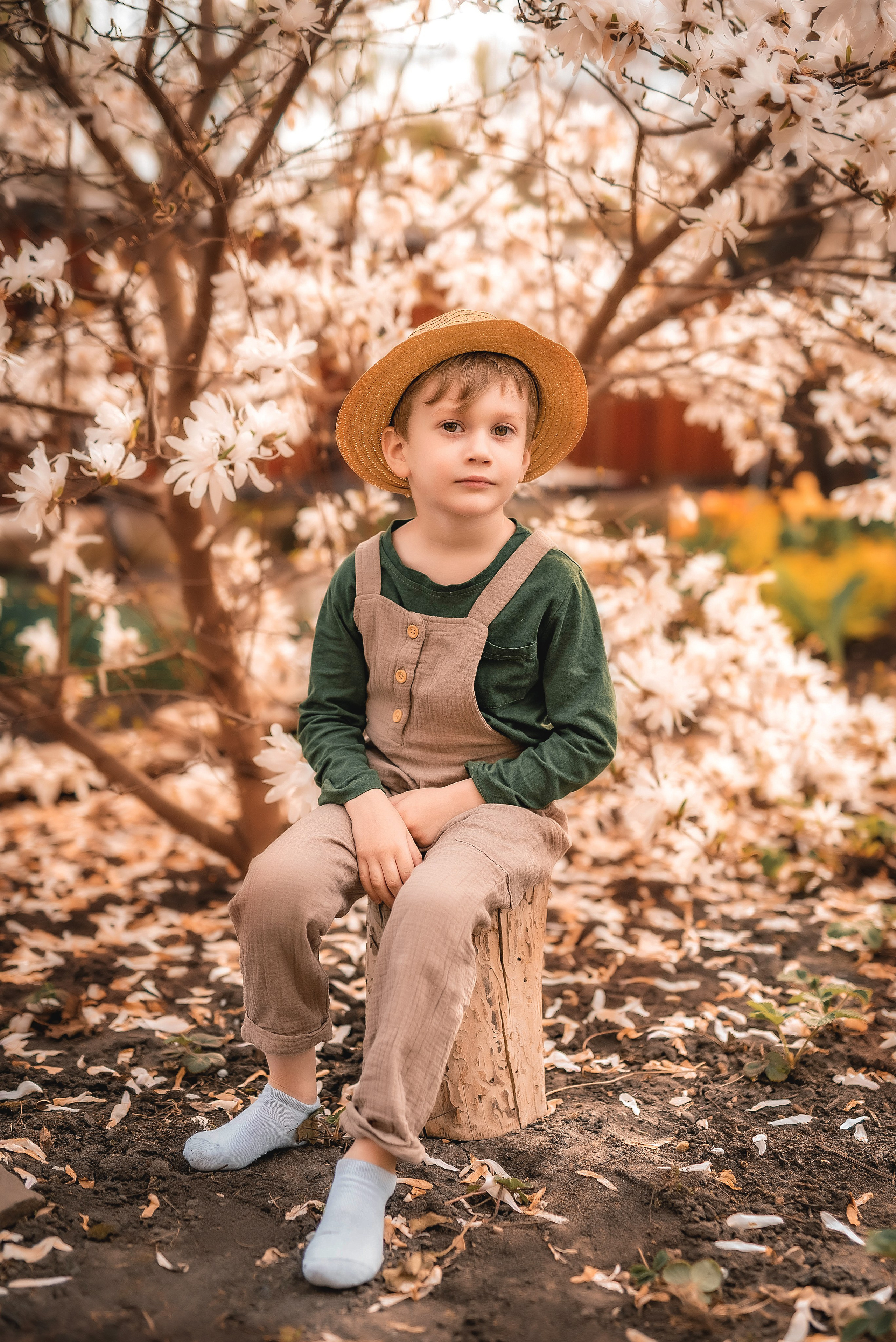 Фотосессия в магнолии. Семейный, детский фотограф в Воронеже Анна Никитина