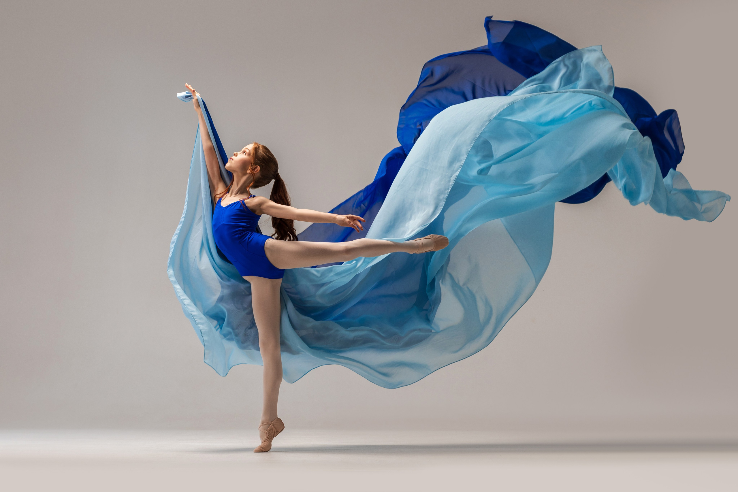 Балетная съёмка на белой циклораме и фонах. Балетный фотограф Алина Ханько — Душа Балета