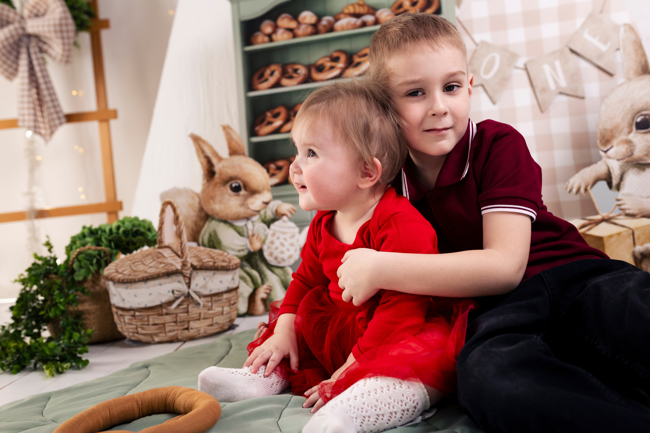 Детская фотосессия в студии. Фотограф Каримов Виктор