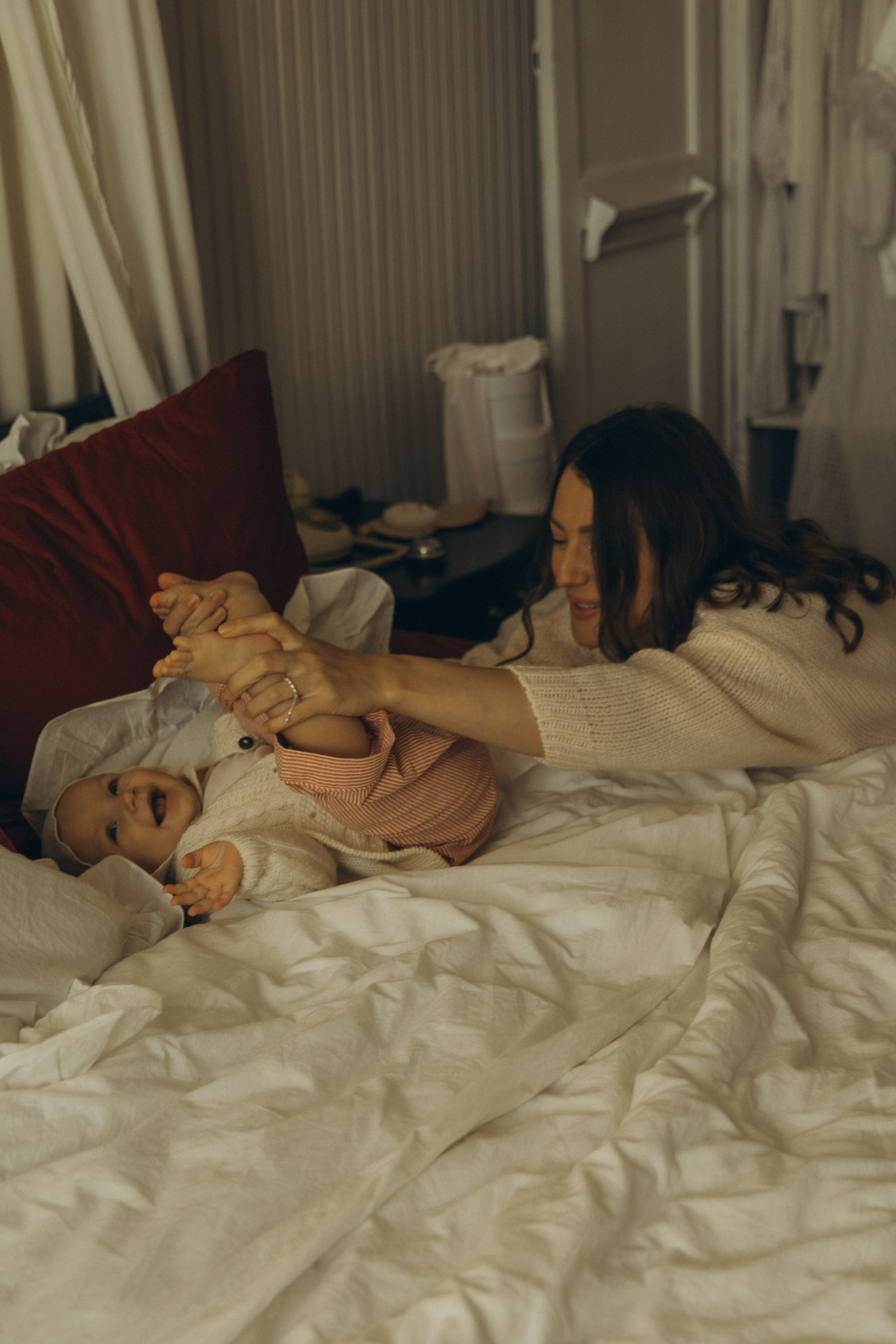 Теплая новогодняя история. Семейный фотограф в Москве Лоншакова Кристина