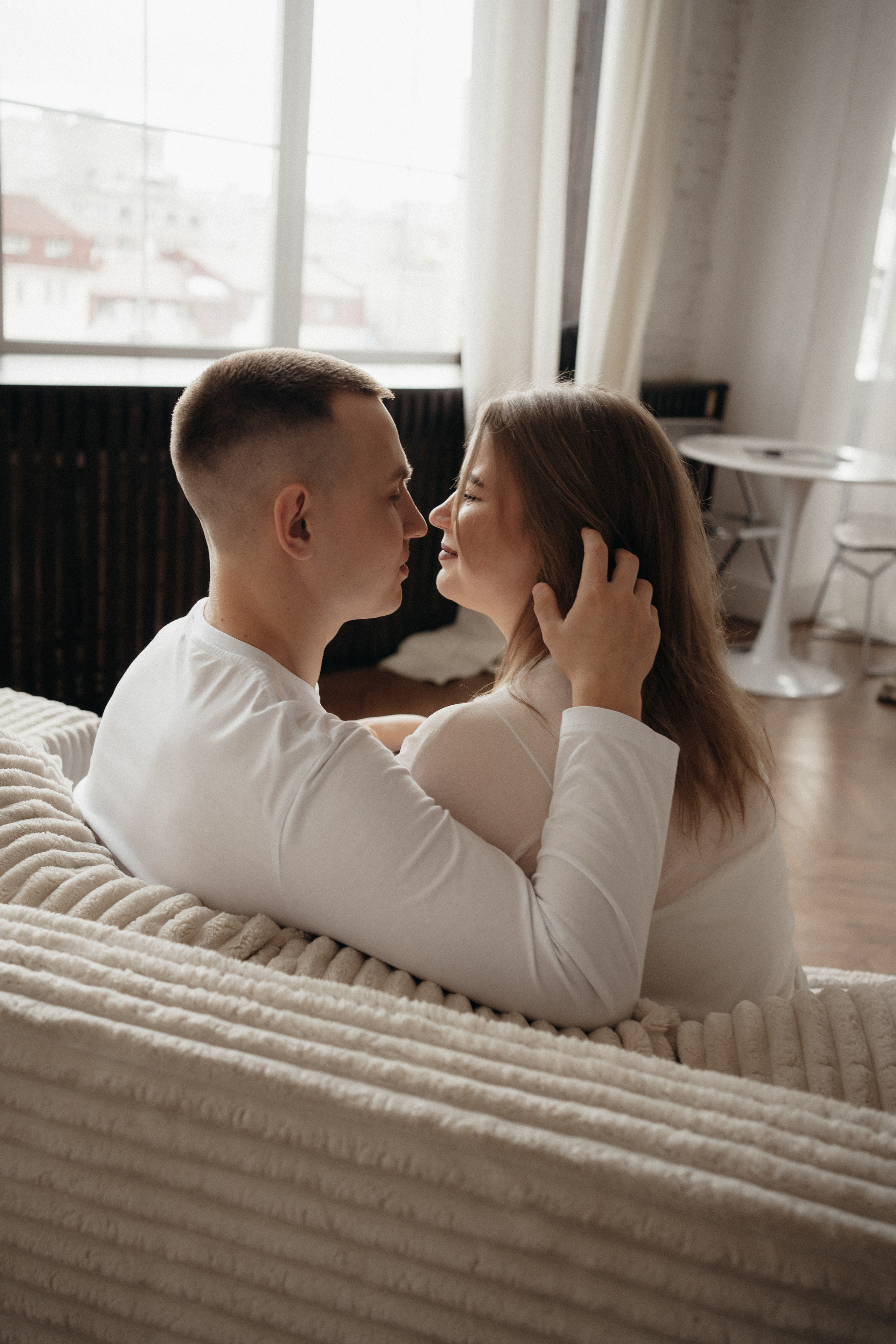 Парная фотосессия в студии в Архангельске. Портретный и свадебный фотограф в Архангельске Елизавета Стрекаловская