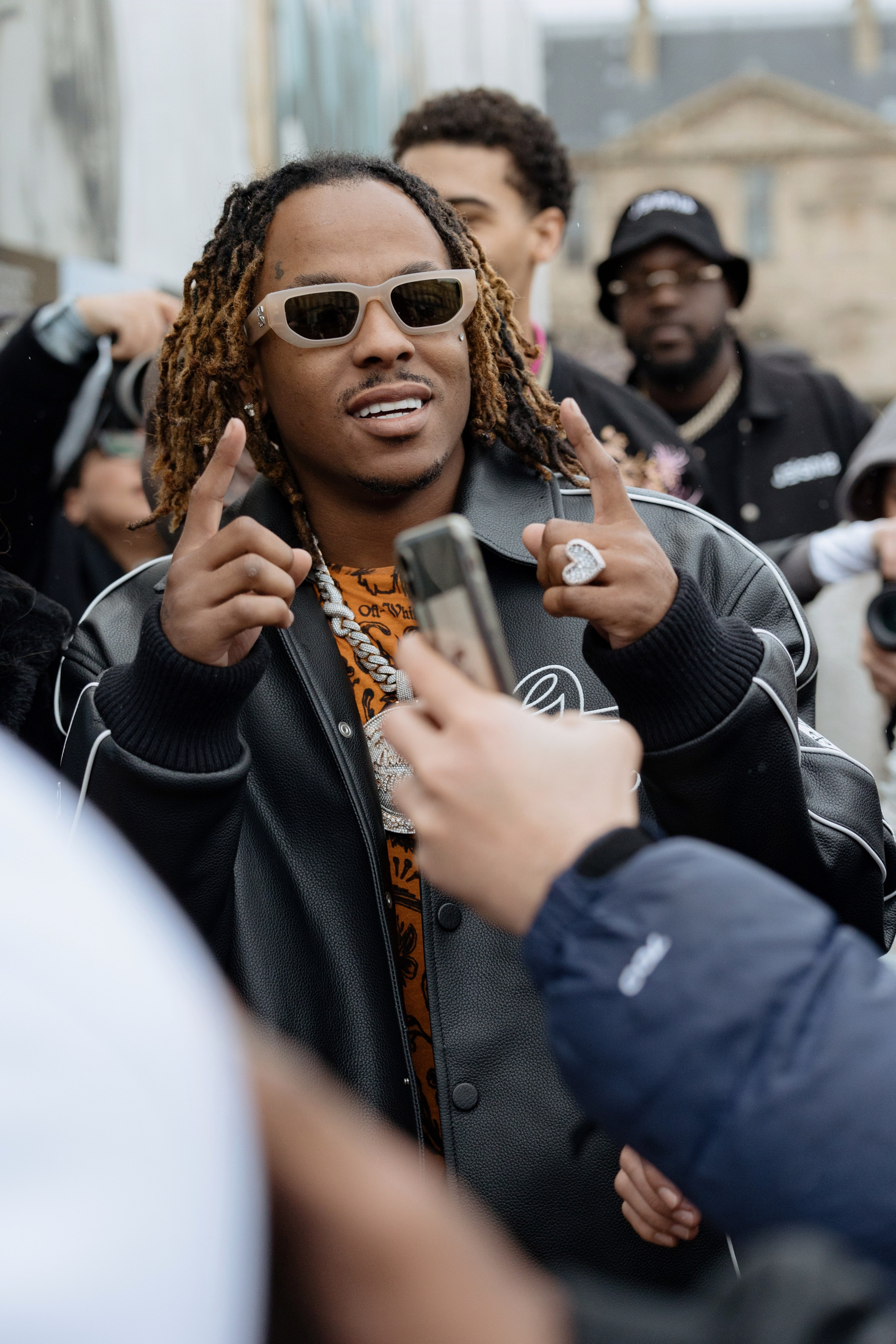 OFF WHITE PFW WOMENSWEAR FALL-WINTER 24/25. Photographer in Milan Ivan Goncharov