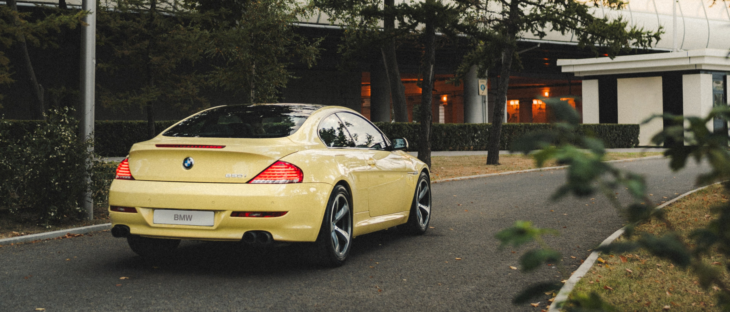 BMW 650i (Dakar Yellow). Фотограф Илья К. в Москве