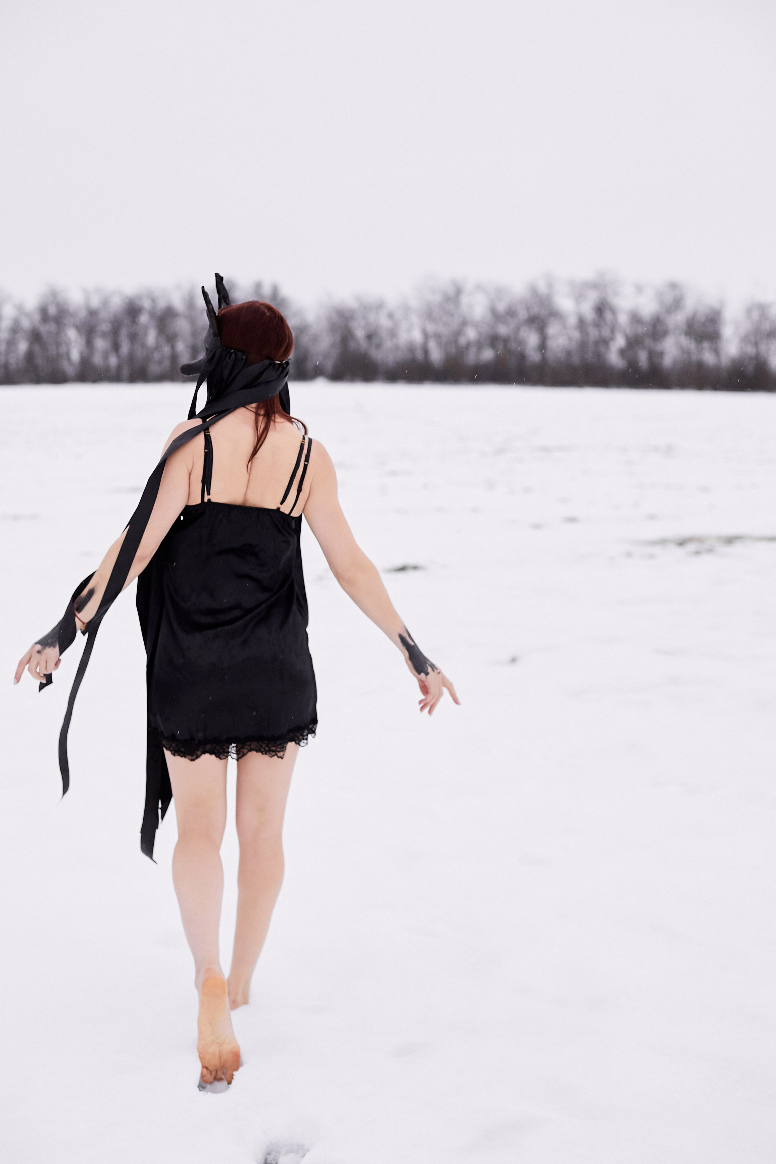 «Снежная волчица». Свадебный и креативный фотограф в ЮФО