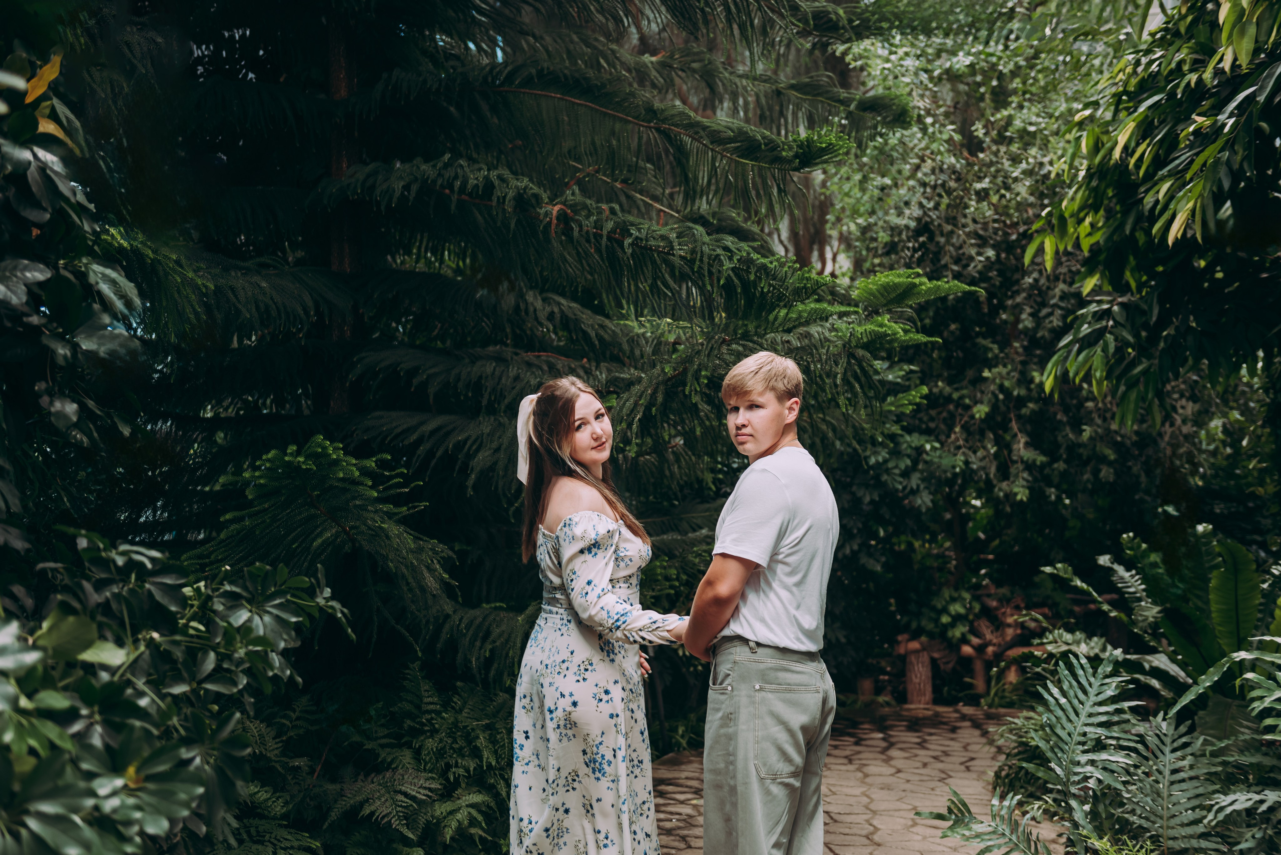 Love story в ботаническом саду Кемерово