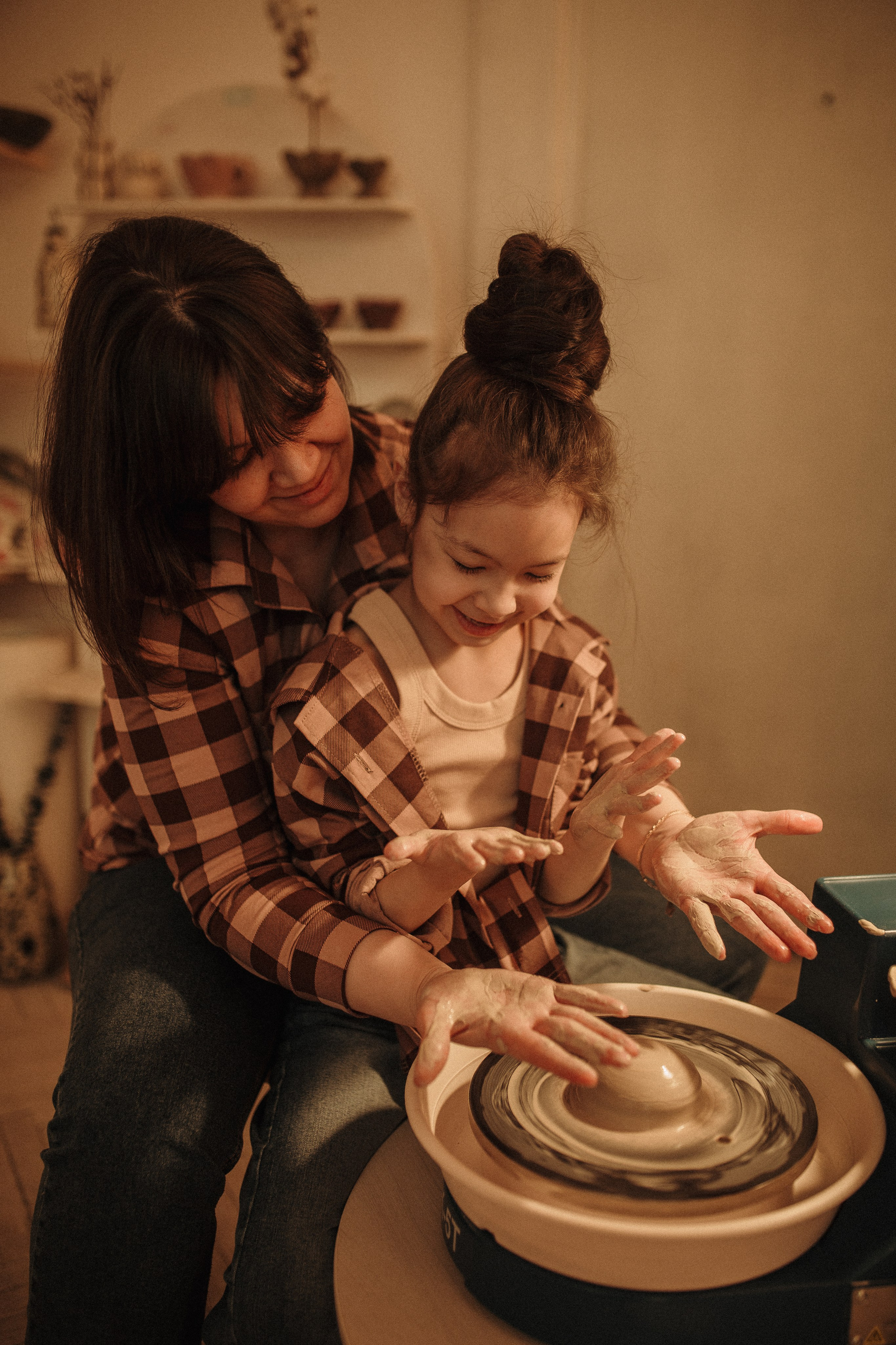 Дина & София гончарная. Семейный и Свадебный фотограф в Санкт-Петербурге Плохая Екатерина