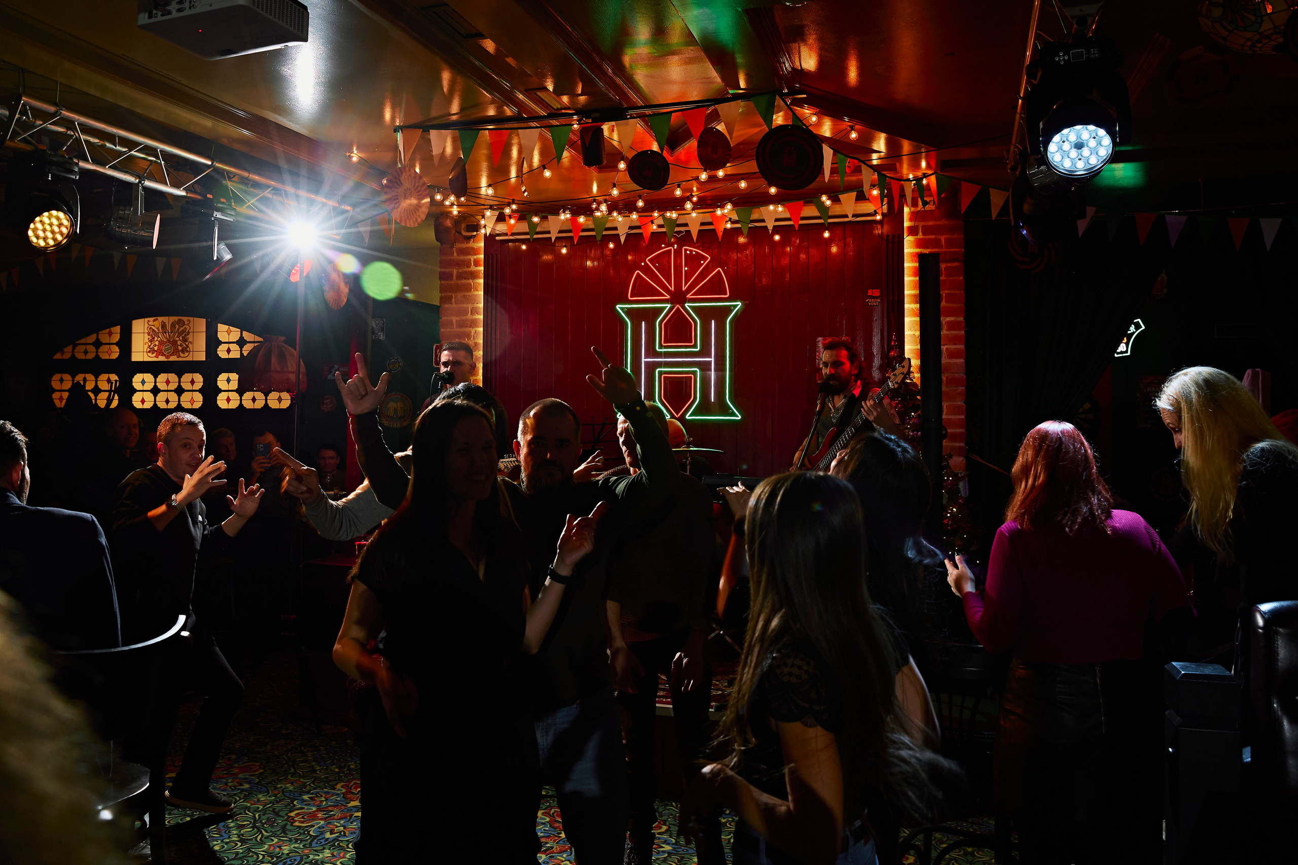 Новогодние выходные в Harat’s pub. Фотограф Александра Иванова