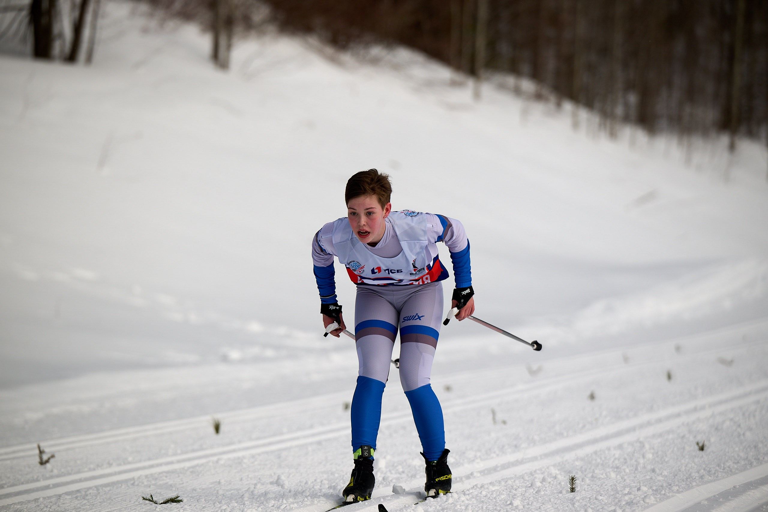 Всероссийские соревнования по лыжным гонкам «Пионерская правда». Ижевс. Спортивный репортажный фотограф в Ижевске Сергей Мерзляков