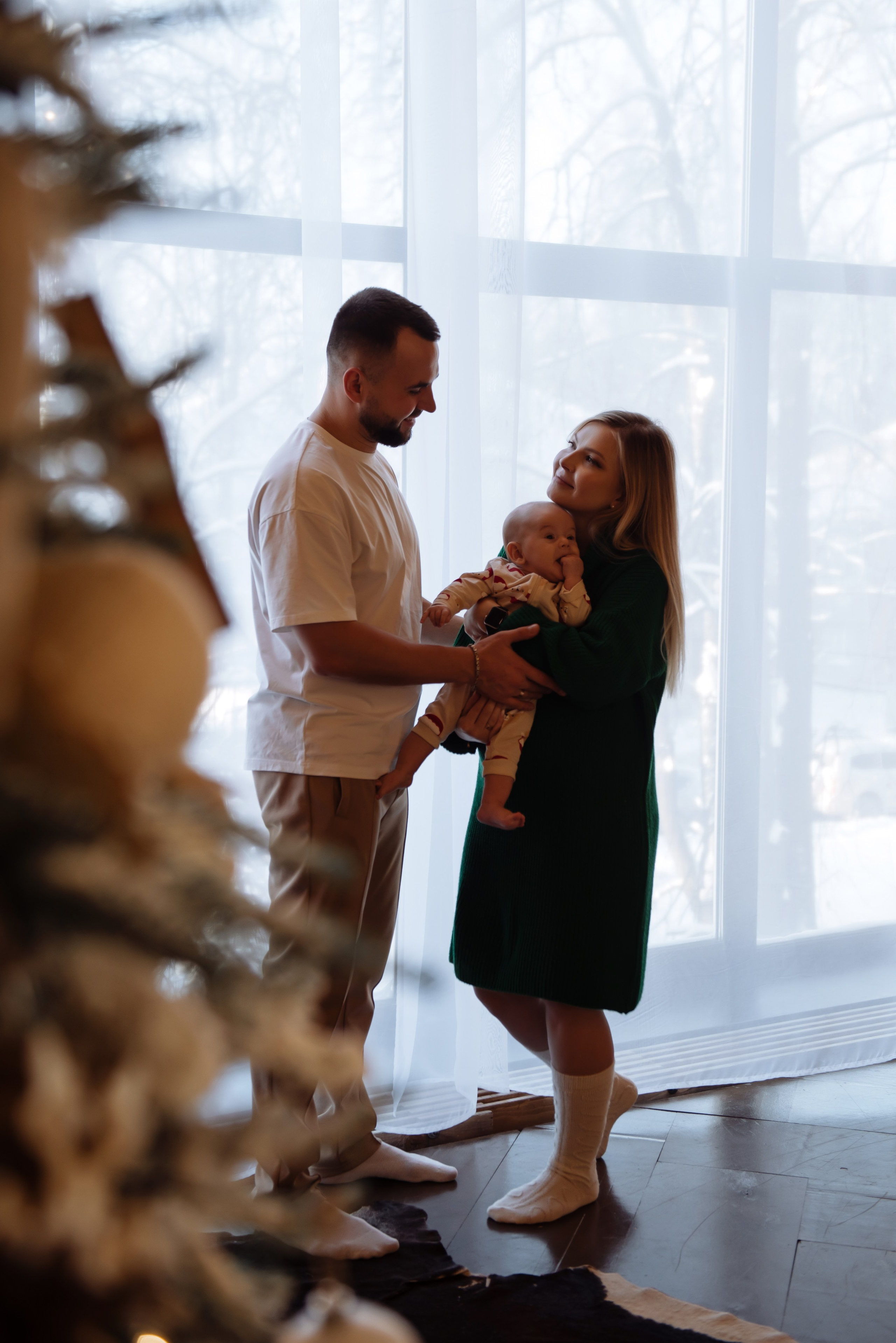 New Year Юля, Рома и маленький Эрик. Свадебный, портретный, фотограф беременности в Нижнем Новгороде Алина Зиновьева