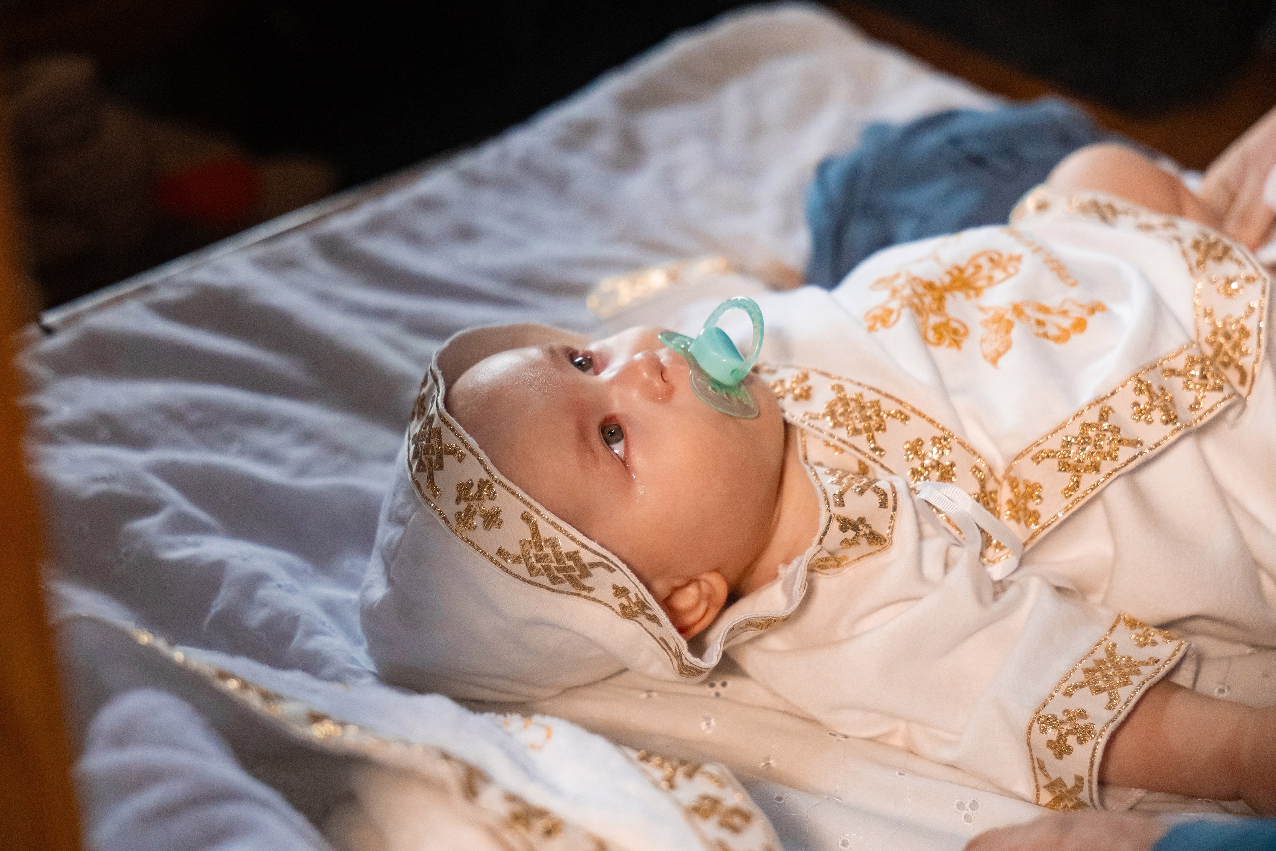 Крещение в храме возле Рио. Фотограф Белгород