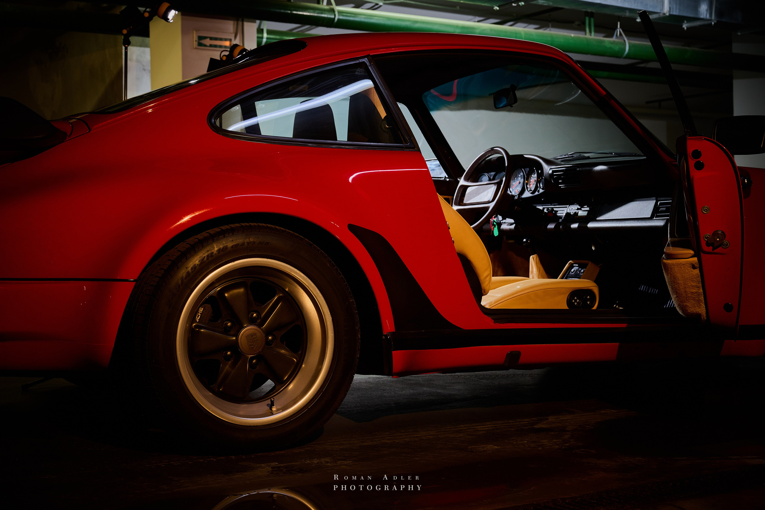 Porsche 911 Turbo. Фотограф Роман Адлер