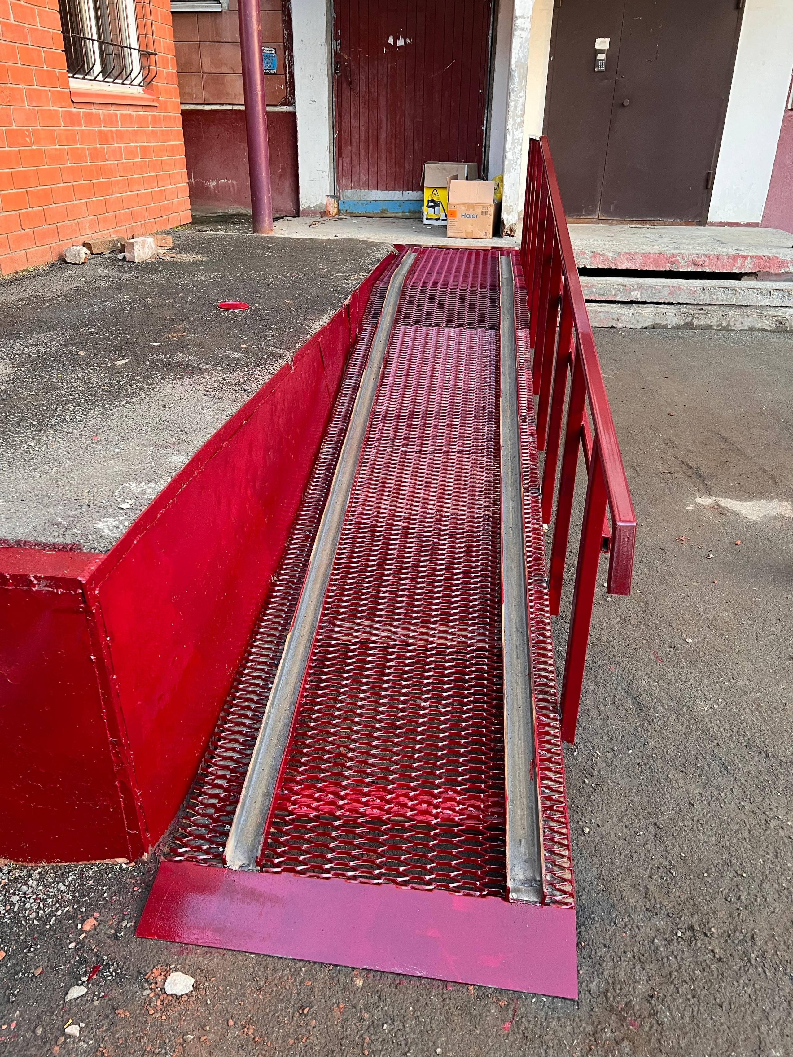 Монтаж пандусов