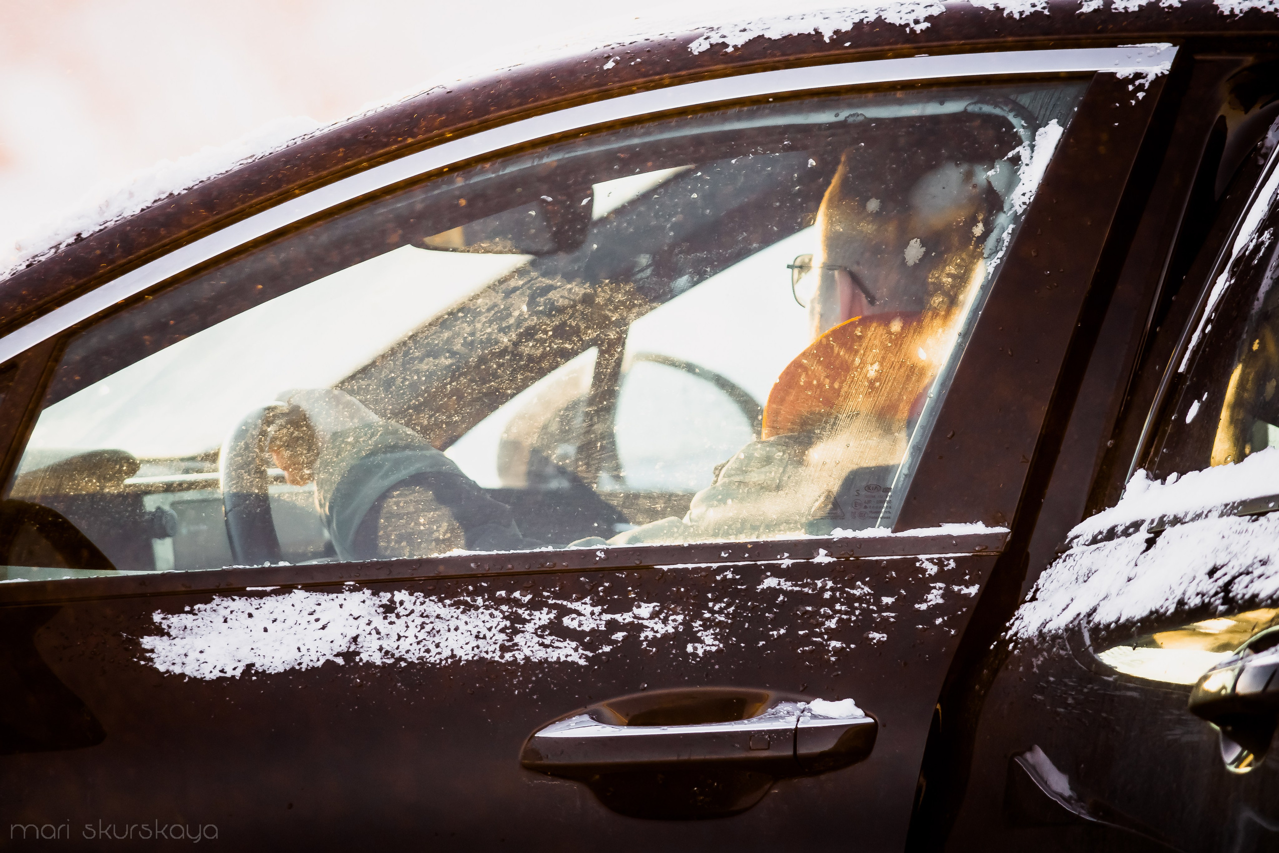Контраварийная практика вождения автомобиля. Мотофотограф в Санкт-Петербурге Мария Скурская