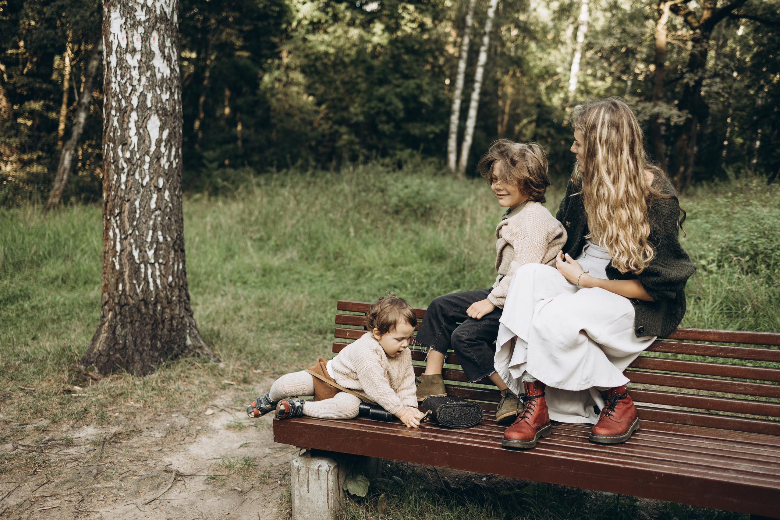 Прогулка с Парке Сокольники. Семейный фотограф в Москве Виктория Ястребинская