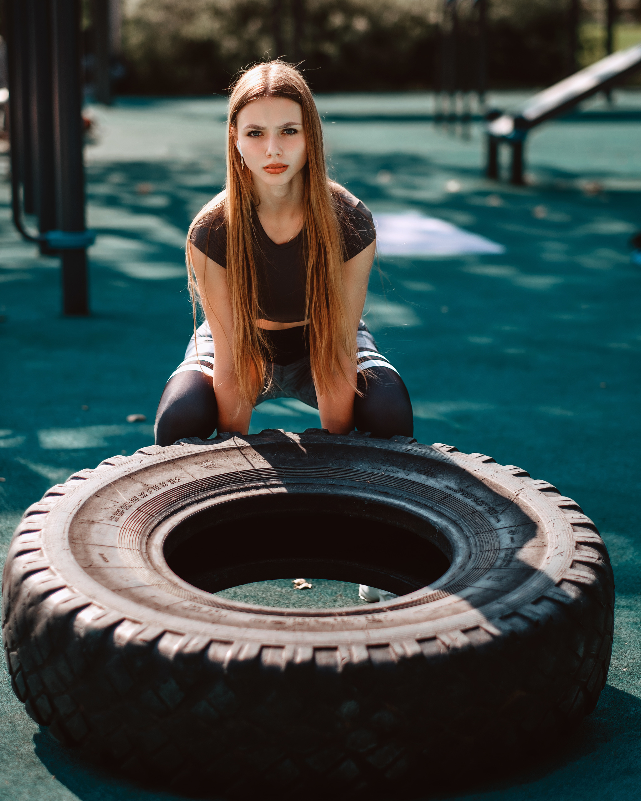 Качалка в «Лужниках». Портретная фотосъемка в Москве. Фотограф Алексей Афанасьев
