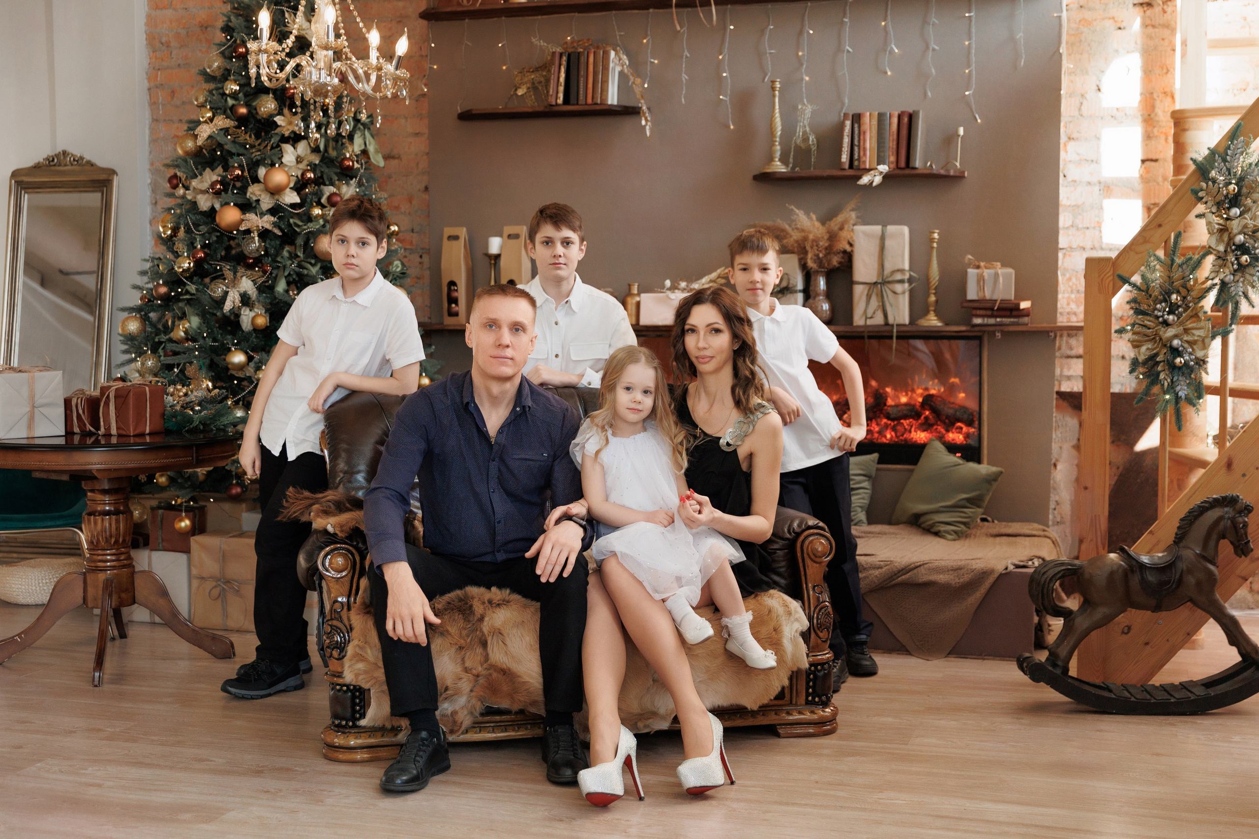 Семья Ковалевых. Фотограф женского портрета, беременности и материнства Харькова Елена