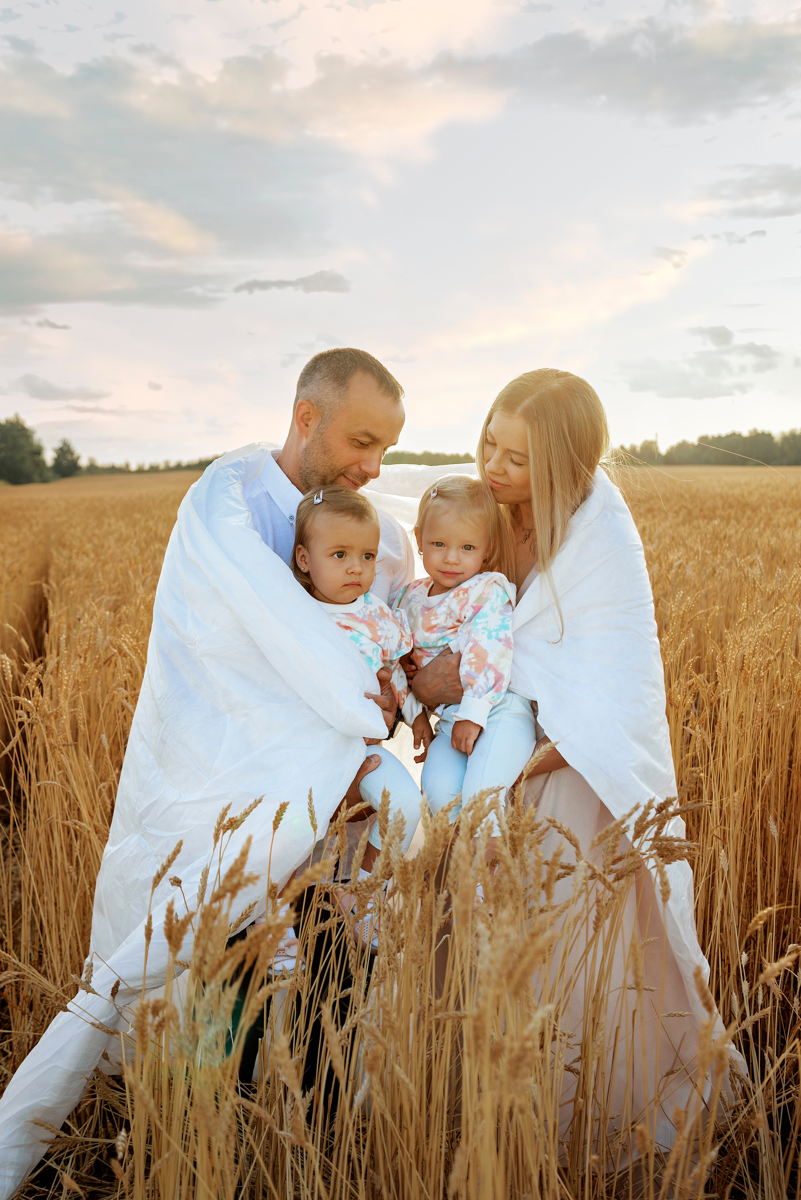 Пшеничное поле. Ирина Федорив, фотограф Москва